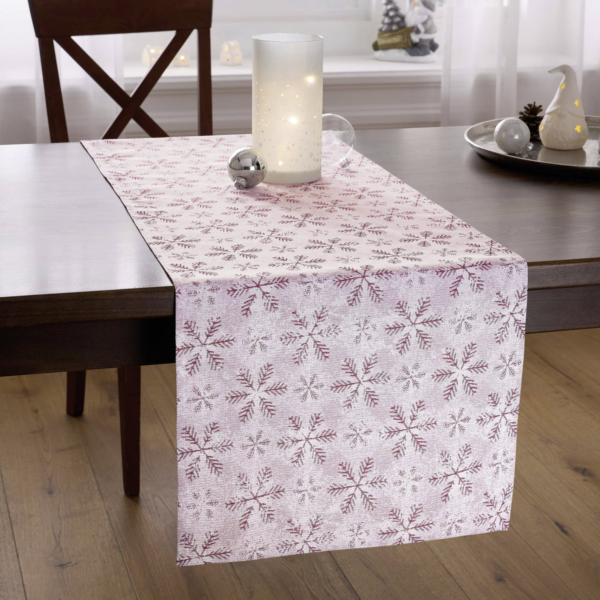 Acheter Chemin de table "Little Snowflakes"  dans la boutique en ligne de Frank Flechtwaren