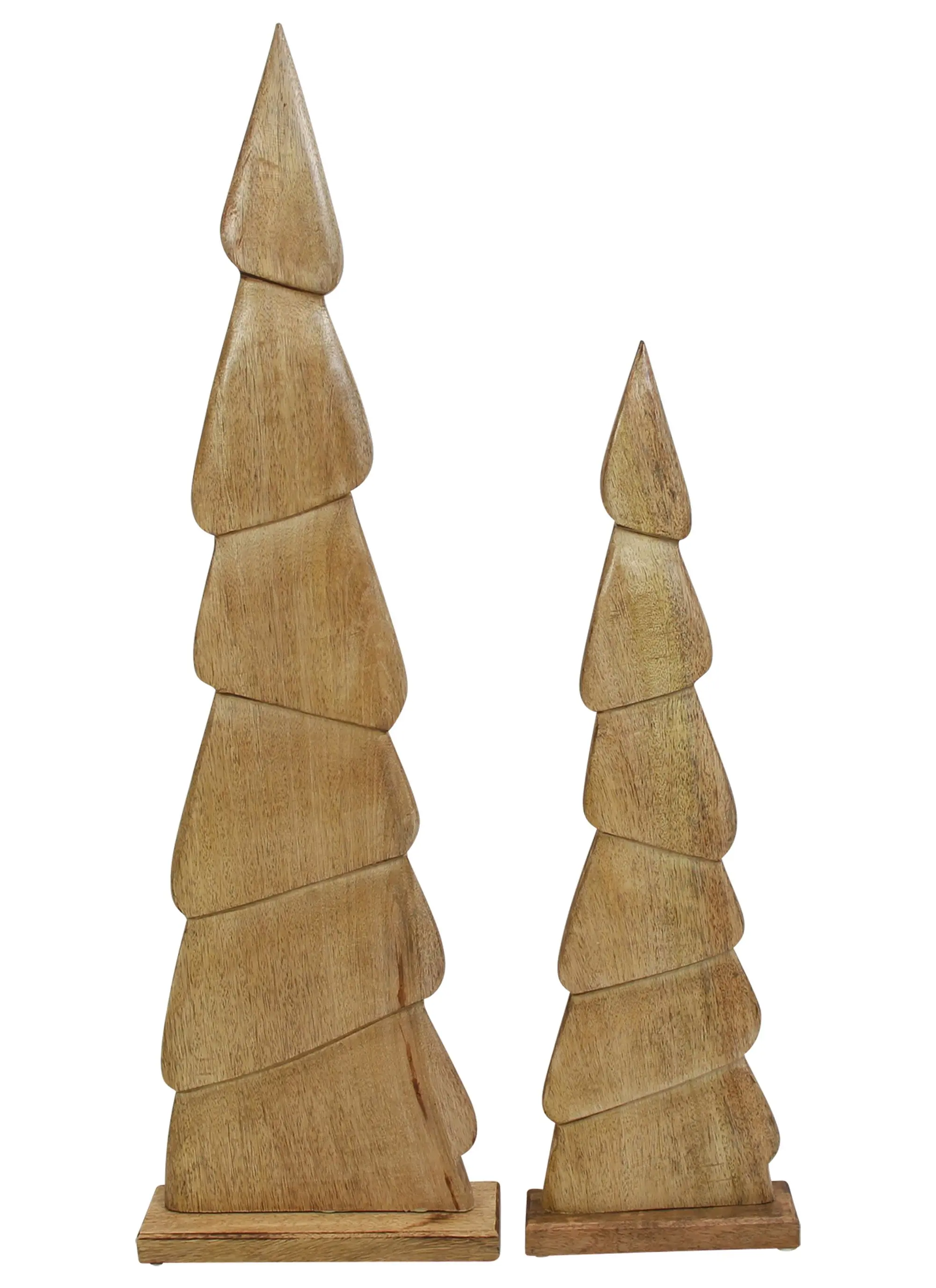 Acheter Lot de 2 sapins "bois de Manguier"  dans la boutique en ligne de Frank Flechtwaren pour Sapins