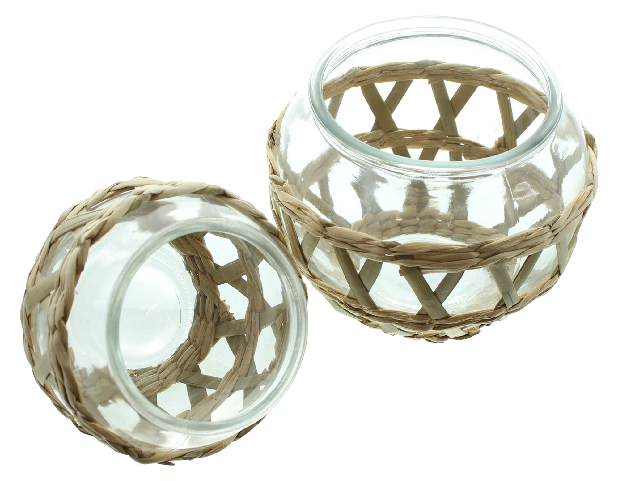 Acheter Lot de 2 lumignons "osier"  dans la boutique en ligne de Frank Flechtwaren pour Pâques