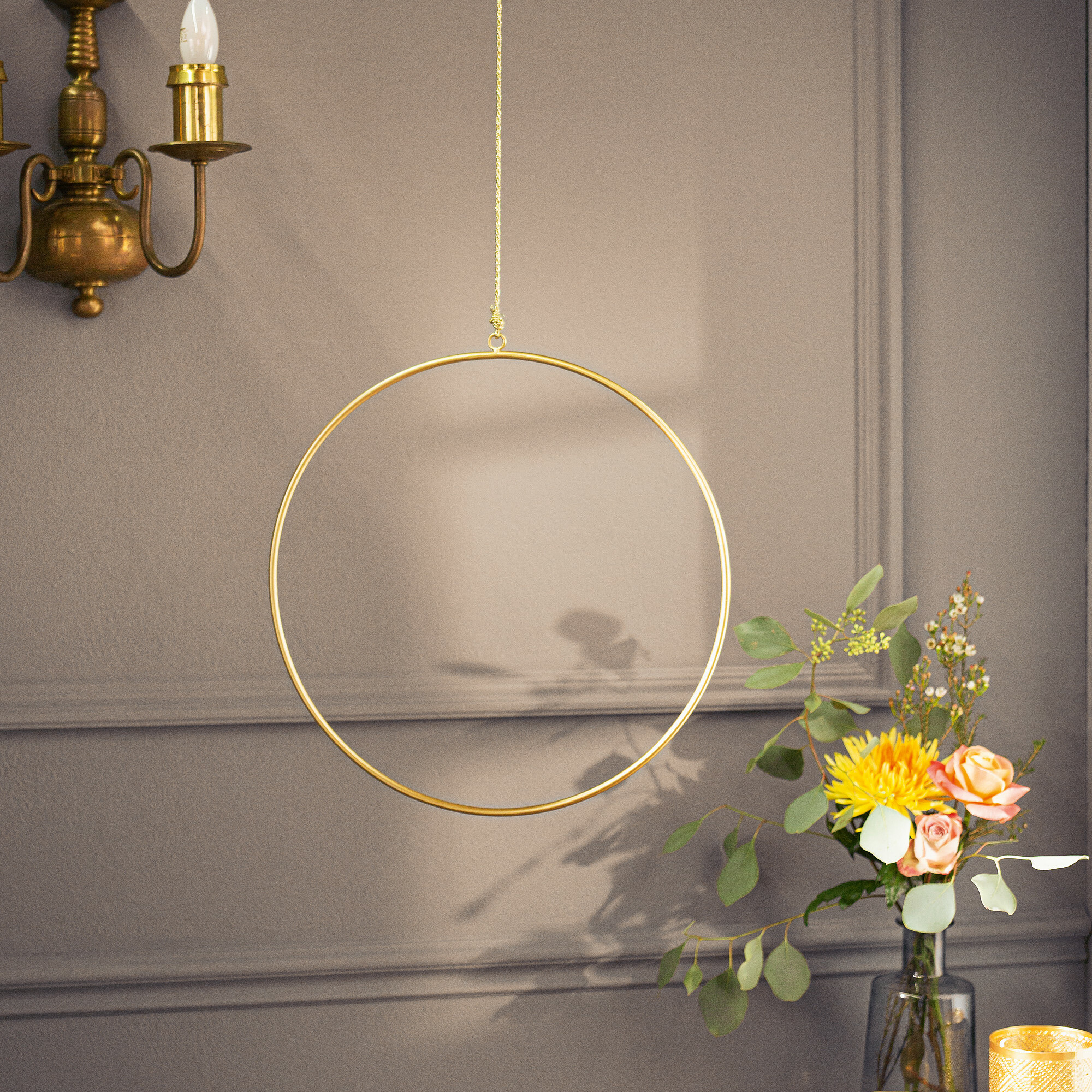 Acheter Anneau métal "doré"  dans la boutique en ligne de Frank Flechtwaren pour Couronnes