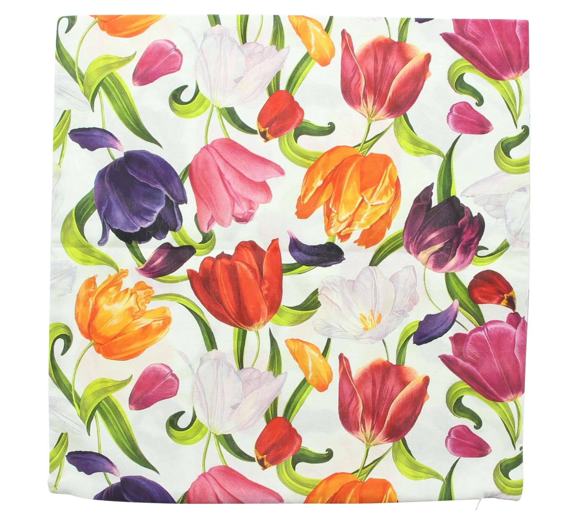 Acheter Housse de coussin "tulipes"  dans la boutique en ligne de Frank Flechtwaren pour Remplissages