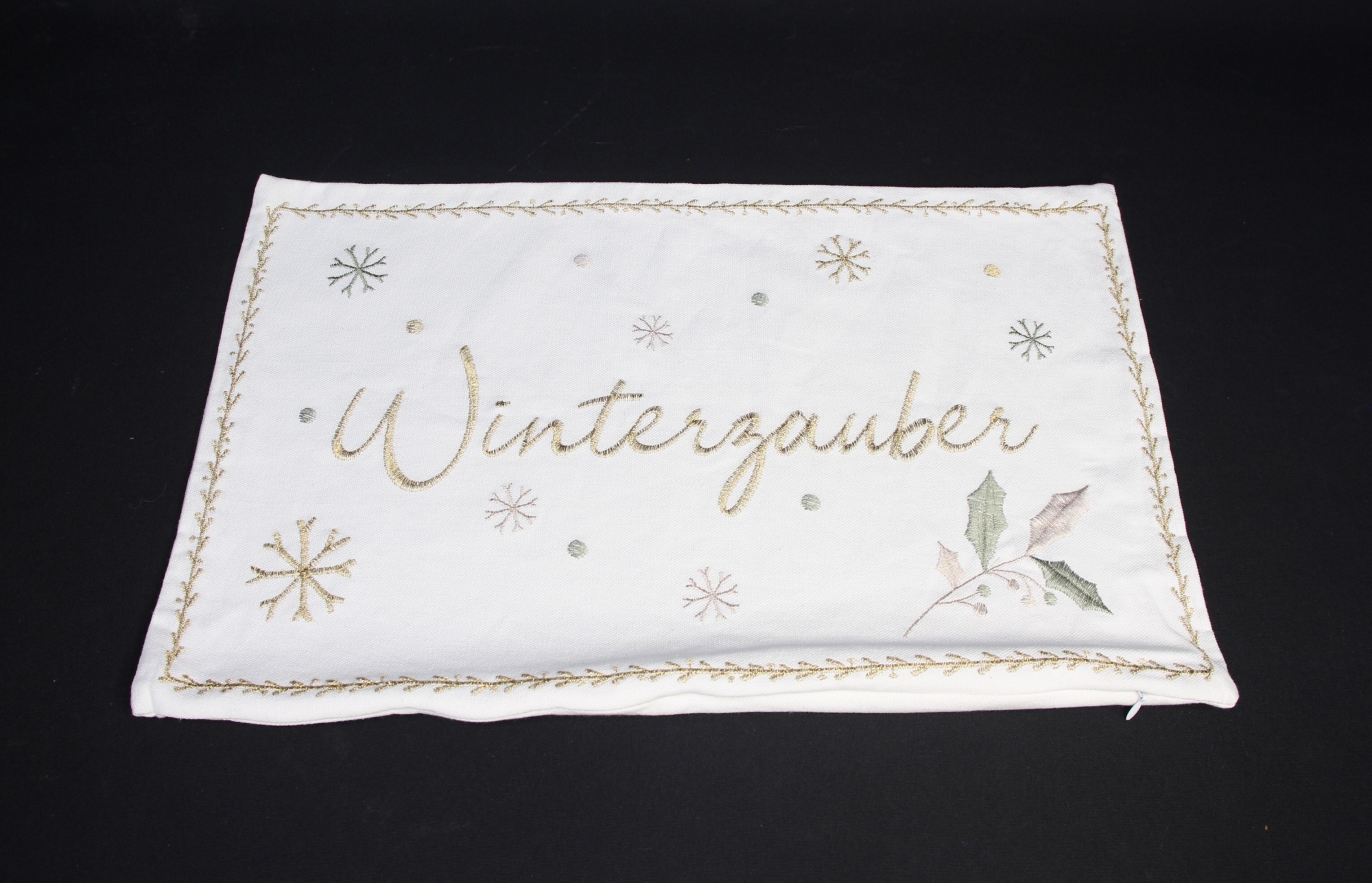 Acheter Housse de coussin "Winterzauber"  dans la boutique en ligne de Frank Flechtwaren pour Coussins &amp; remplissages
