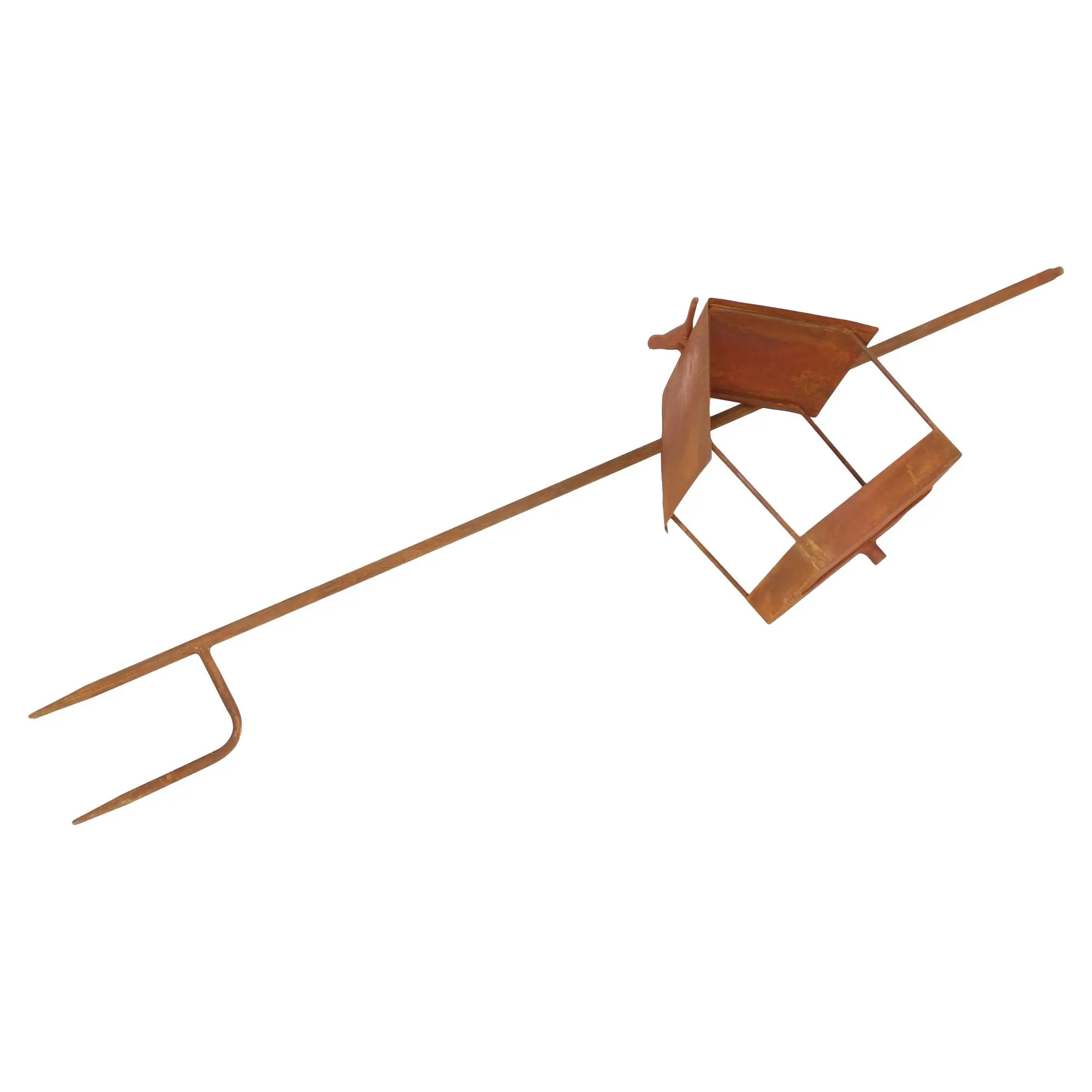 Acheter Pic de jardin "maison d'oiseau"  dans la boutique en ligne de Frank Flechtwaren pour Décoration rouille pour votre jardin