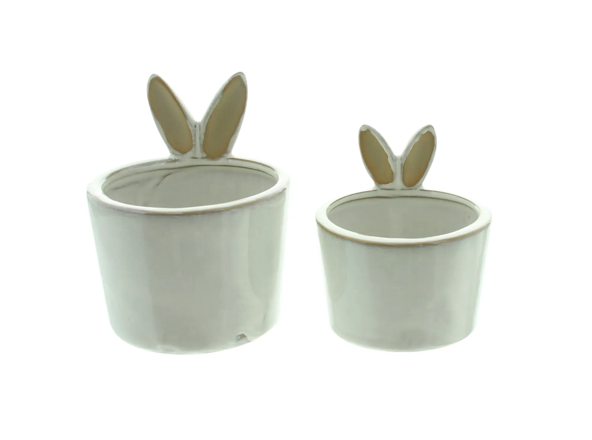 Acheter Lot de 2 jardinières "oreilles de lapin"  dans la boutique en ligne de Frank Flechtwaren pour Planteur