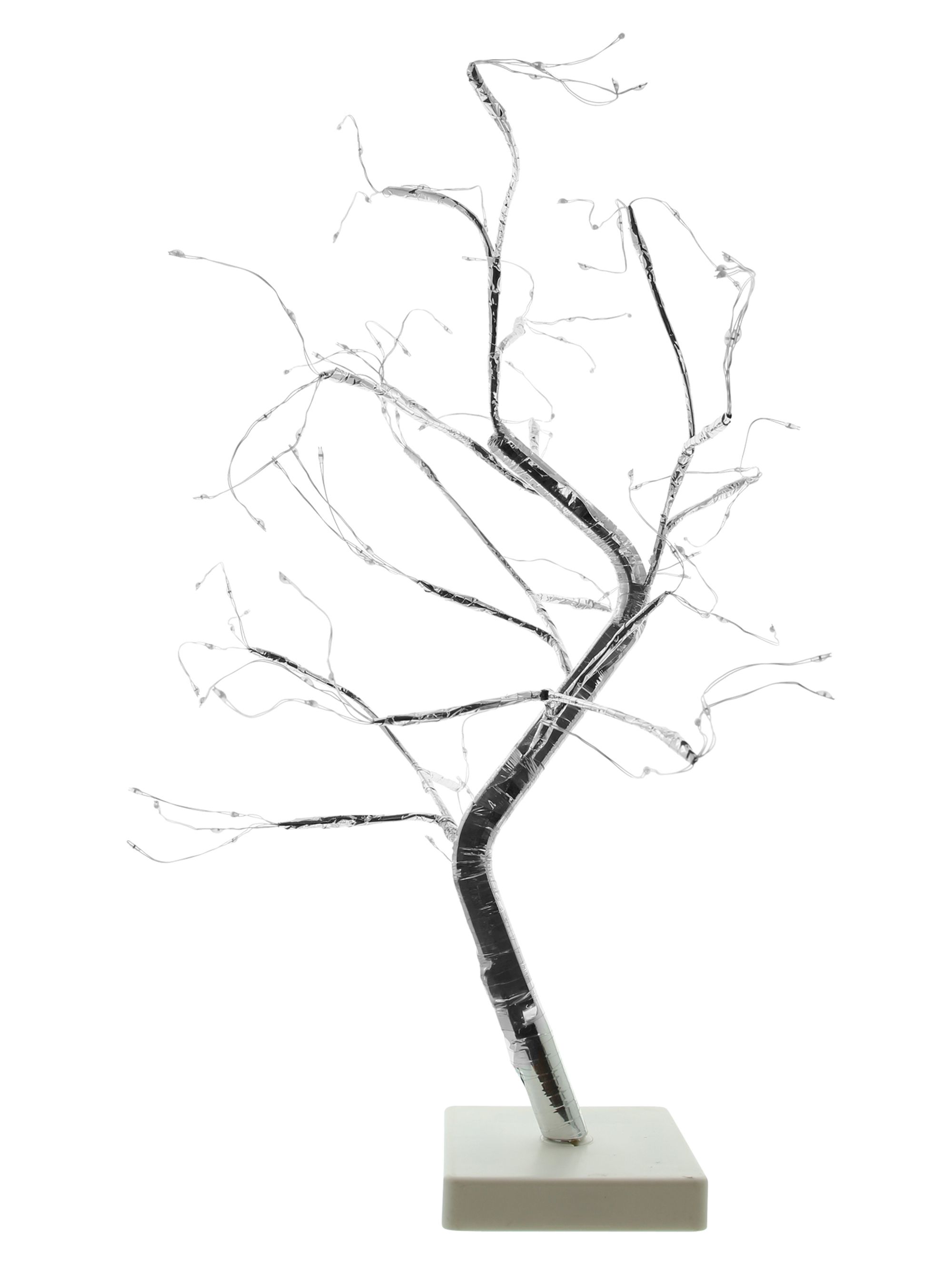 Acheter Arbre LED "argenté"  dans la boutique en ligne de Frank Flechtwaren pour Noël