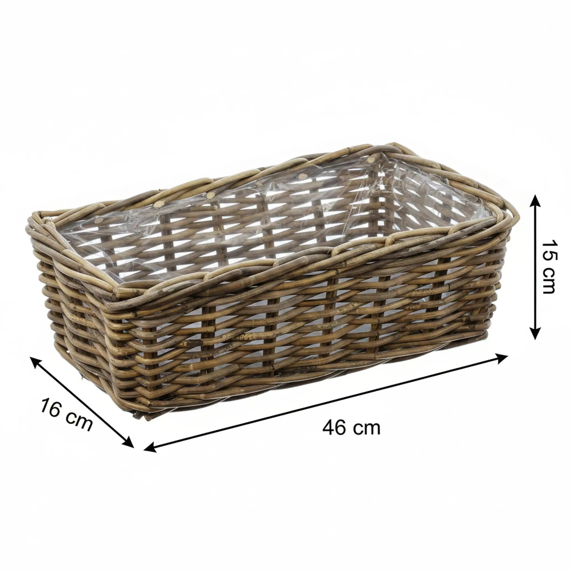 Acheter Jardinière "rotin", PM  dans la boutique en ligne de Frank Flechtwaren pour Jardinières corbeilles