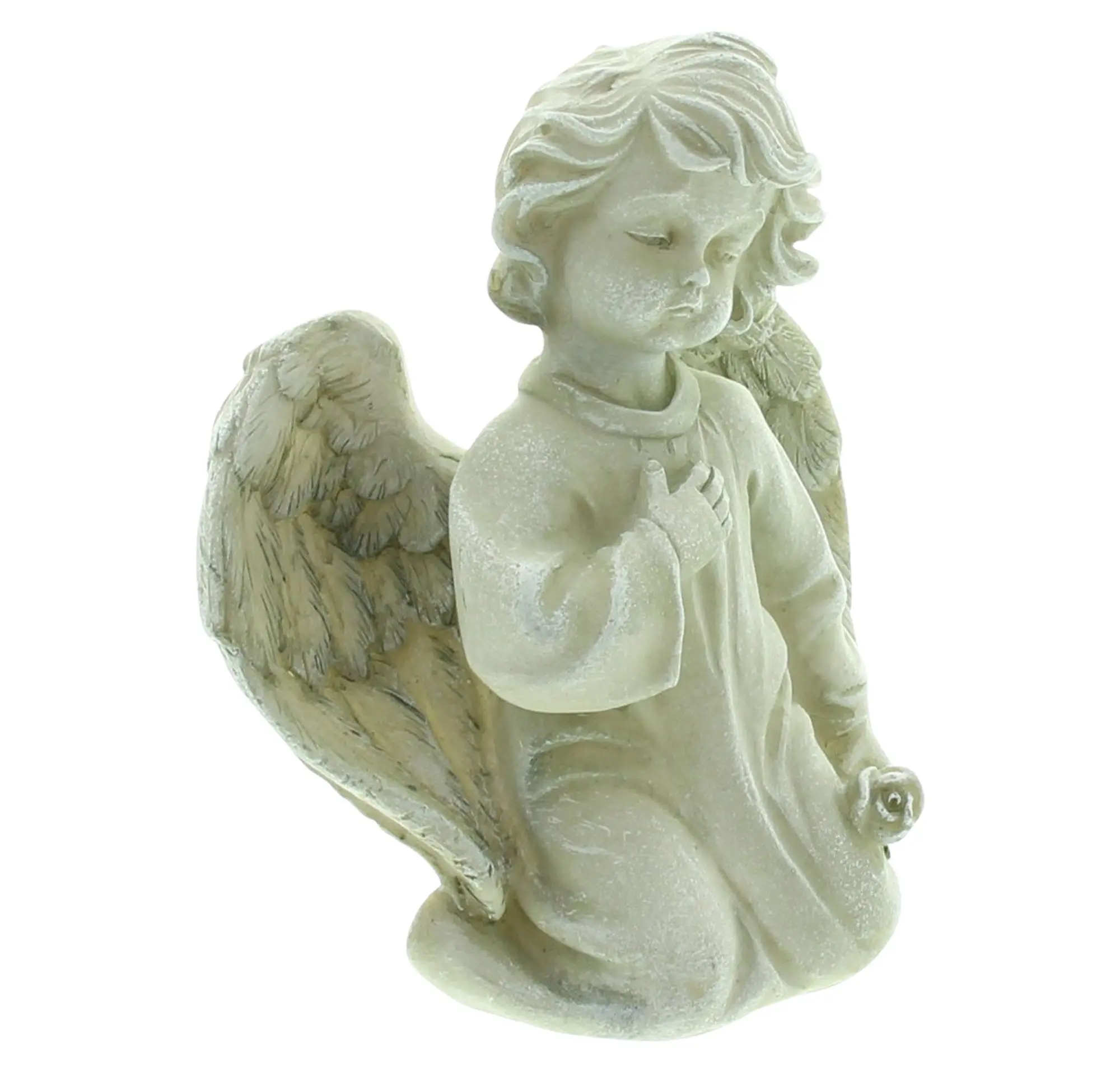 Acheter Ange "rose"  dans la boutique en ligne de Frank Flechtwaren pour Figurines de jardin