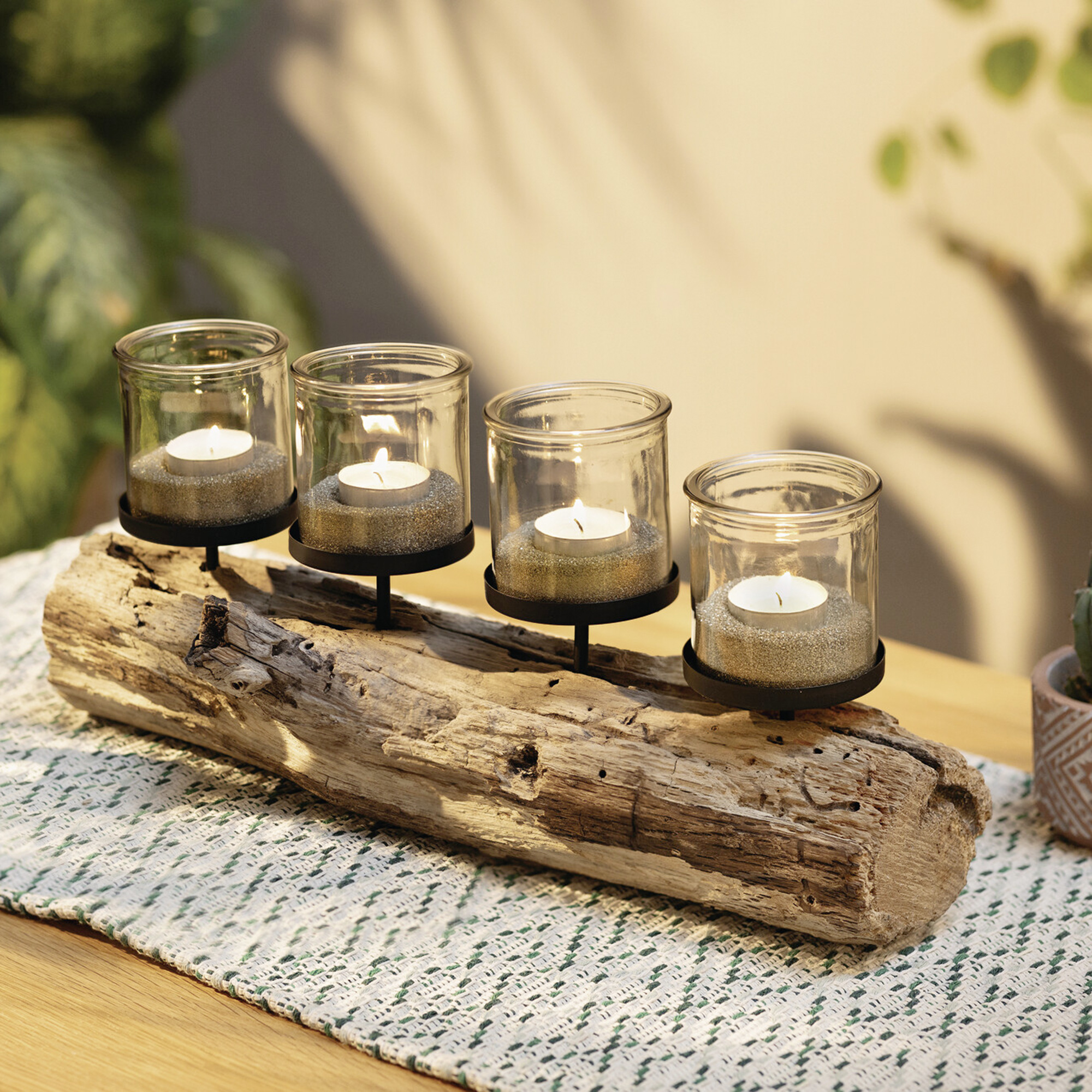 Acheter Bougeoir "Wood"  dans la boutique en ligne de Frank Flechtwaren
