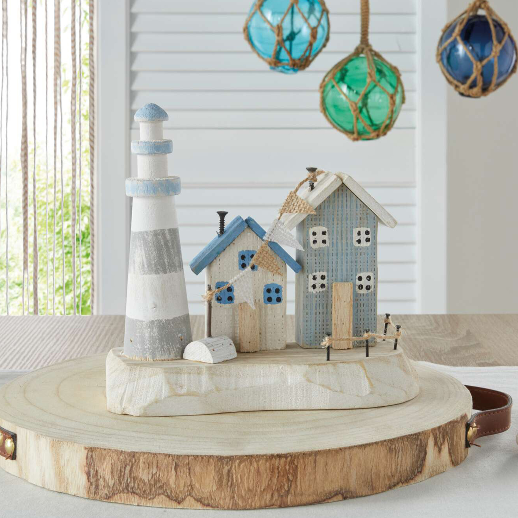 Acheter Décoration en bois "Promenade côtière"  dans la boutique en ligne de Frank Flechtwaren