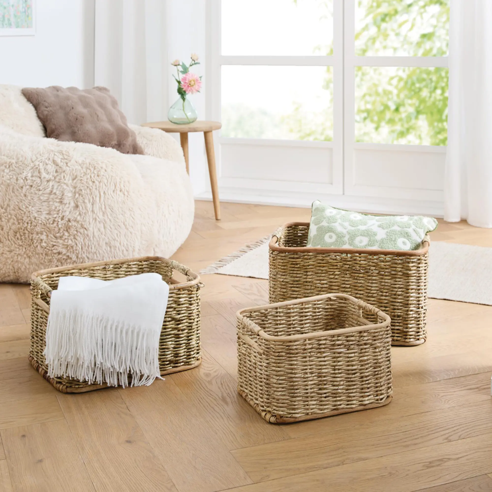 Acheter Panier de rangement "roseau", MM  dans la boutique en ligne de Frank Flechtwaren pour Salle de bain
