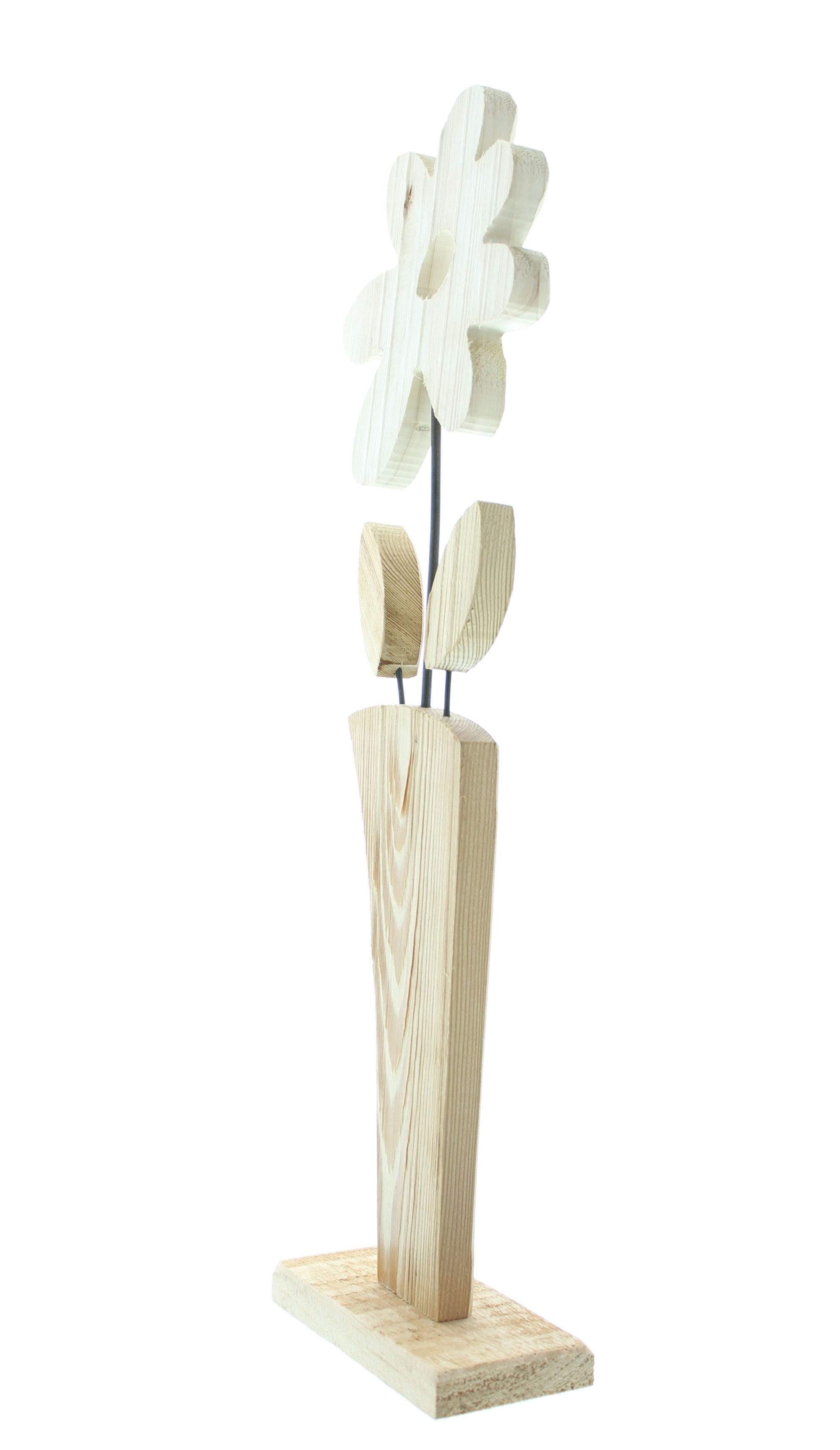 Acheter Décoration en bois "fleur"  dans la boutique en ligne de Frank Flechtwaren pour Pâques