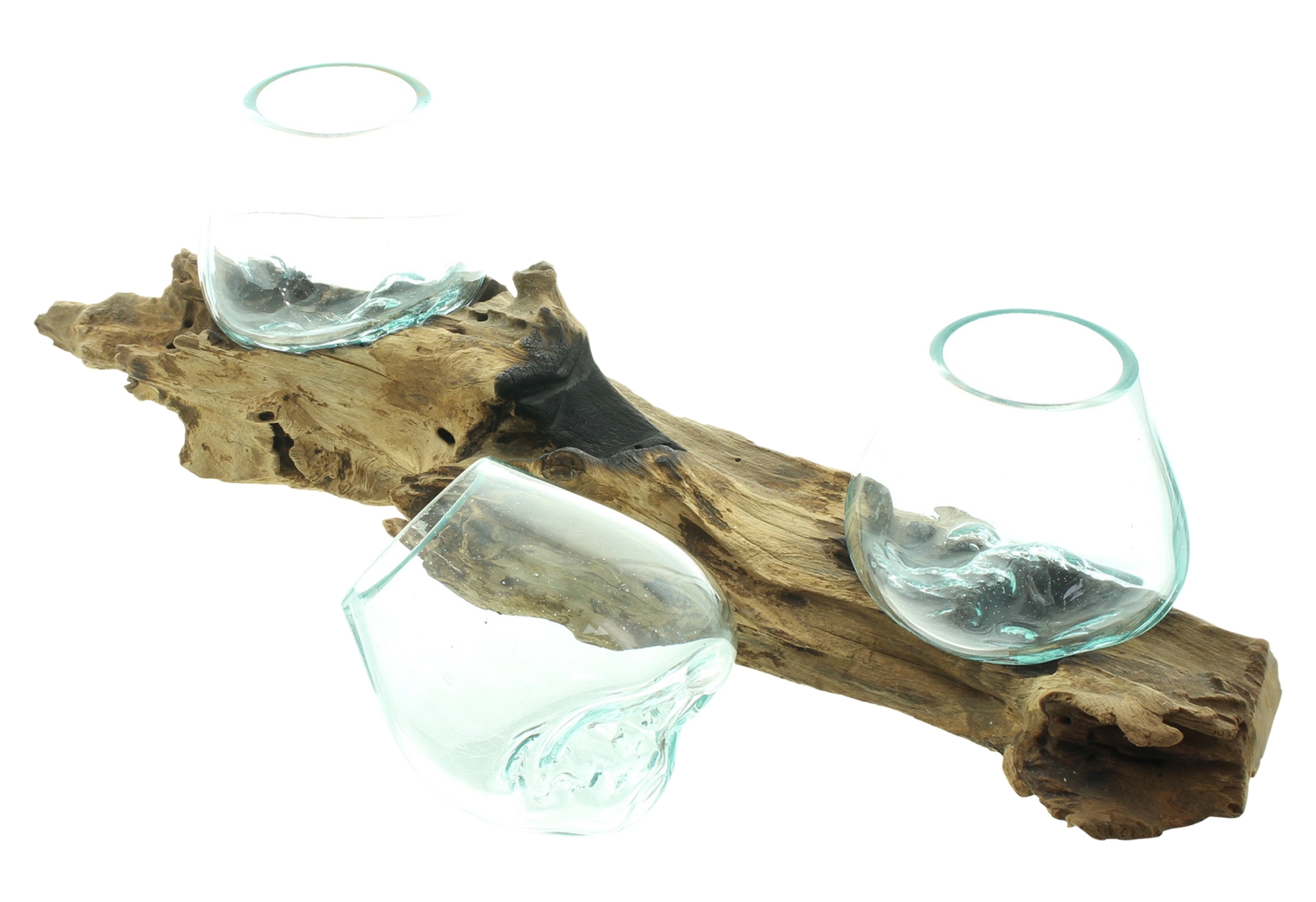 Acheter Plateau pour photophore "bois de racine"  dans la boutique en ligne de Frank Flechtwaren pour Nouvel arrivage