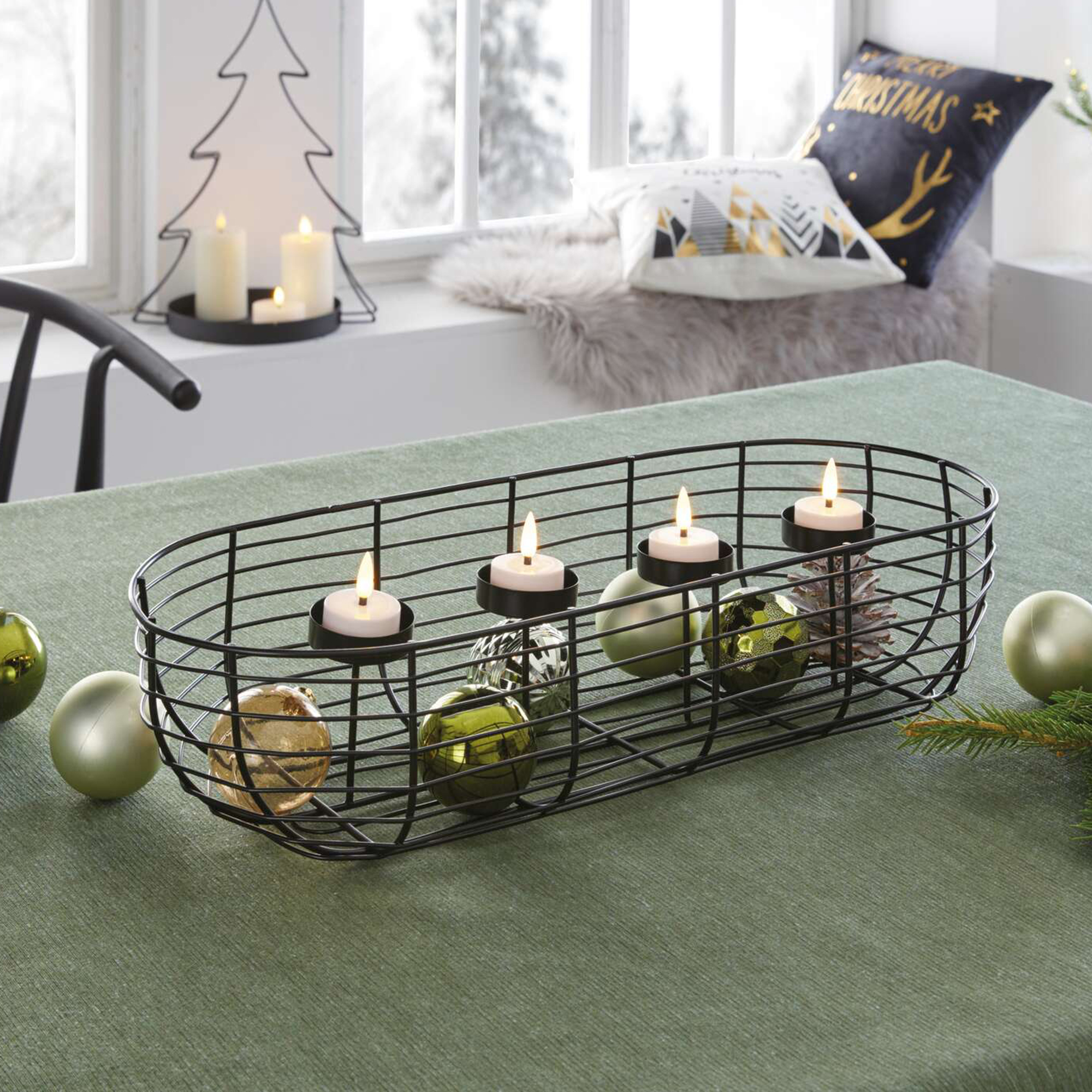 Acheter Panier métal "Candela"  dans la boutique en ligne de Frank Flechtwaren