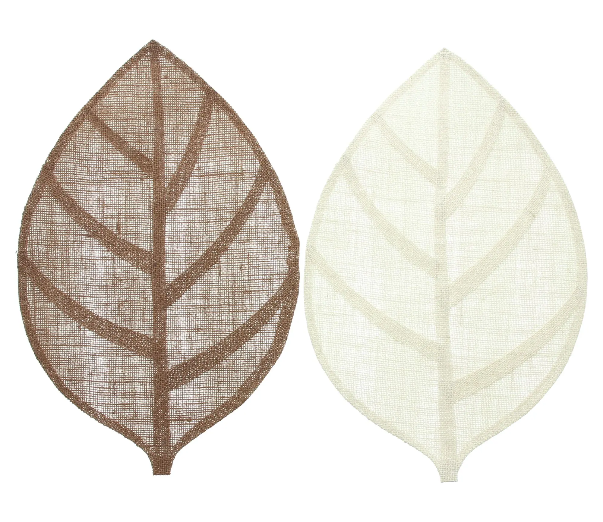 Acheter Lot de 4 sets de table "feuille"  dans la boutique en ligne de Frank Flechtwaren pour Sets de table