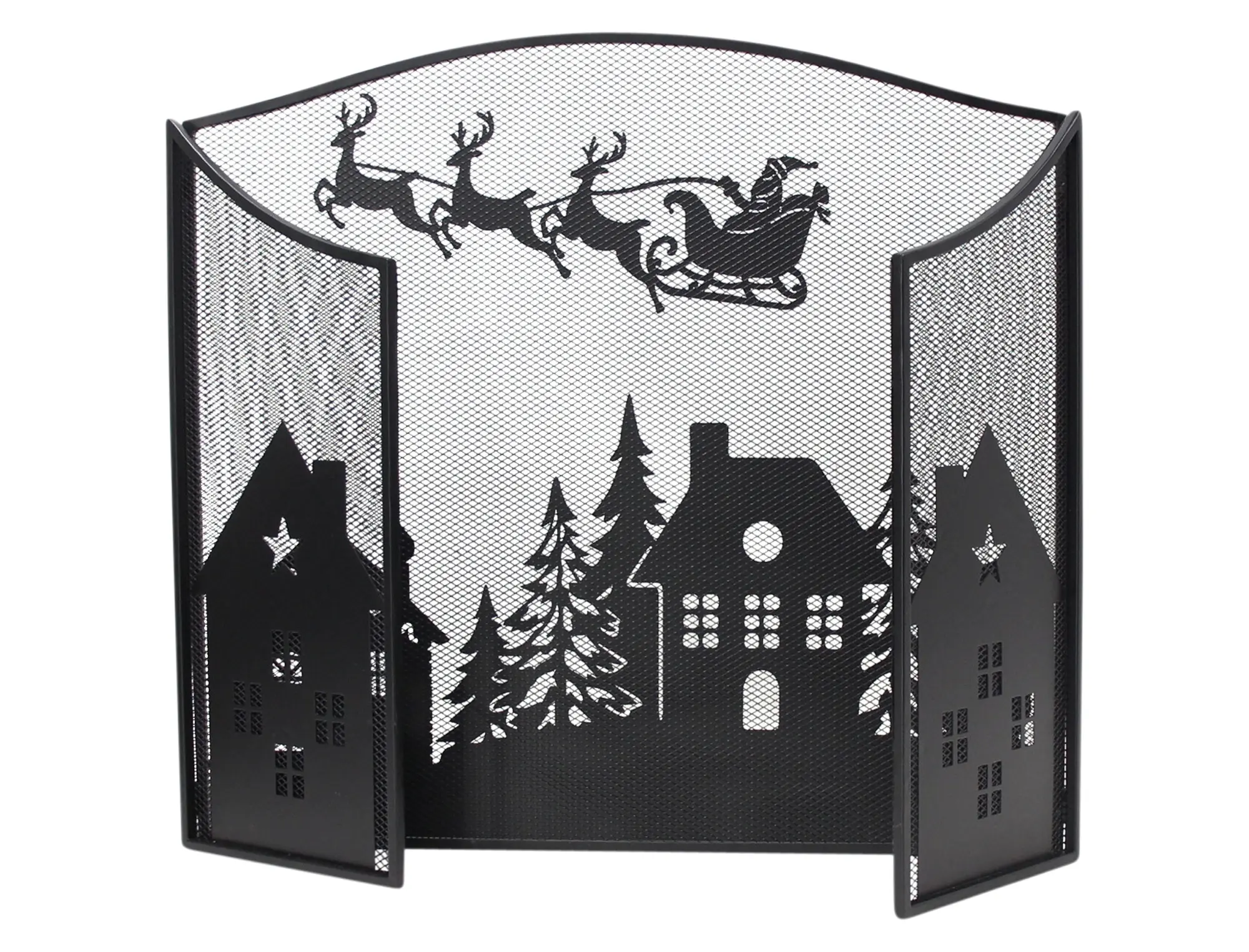Acheter Décoration de cheminée "Christmas Time"  dans la boutique en ligne de Frank Flechtwaren pour Console cheminée
