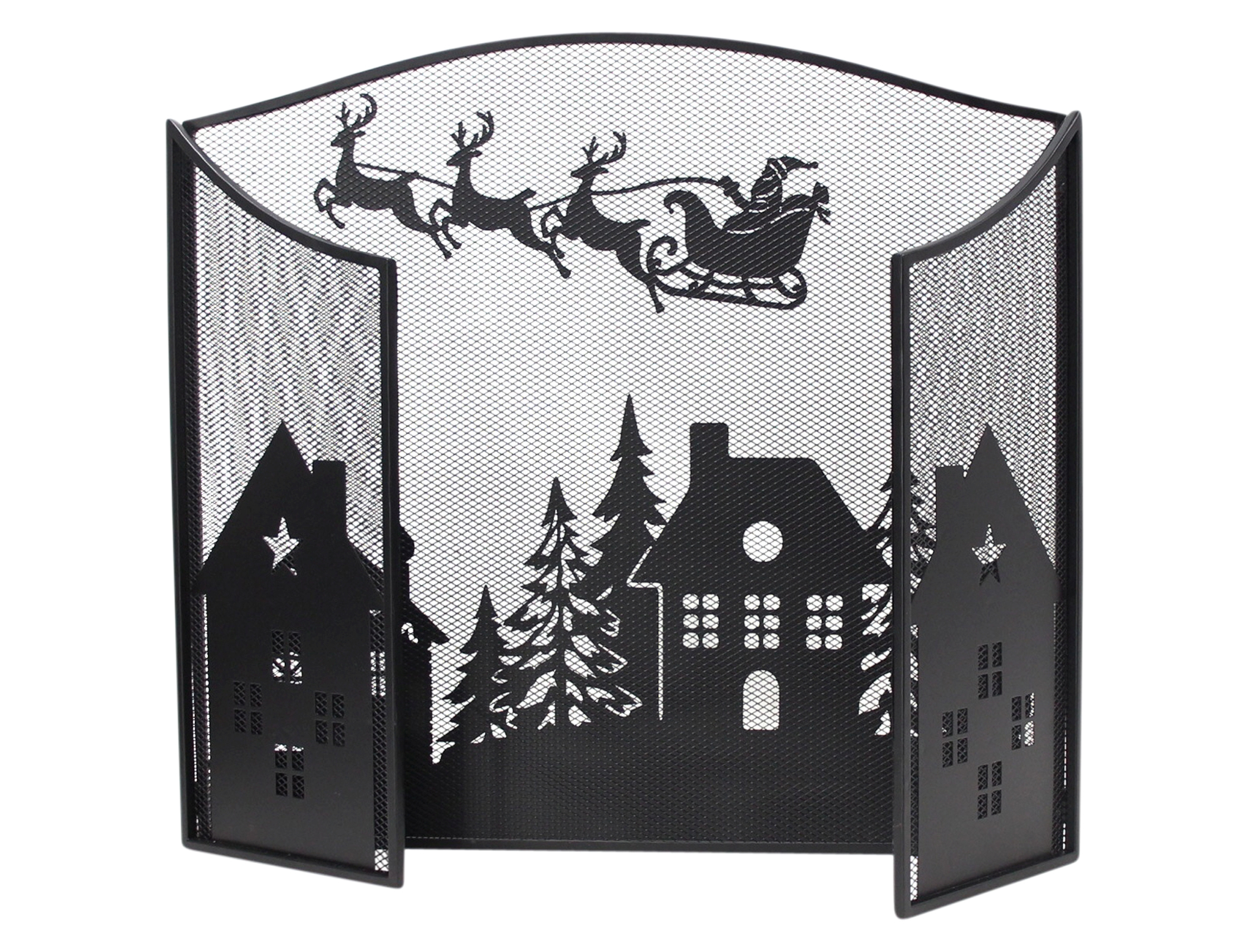 Acheter Décoration de cheminée "Christmas Time"  dans la boutique en ligne de Frank Flechtwaren pour Noël