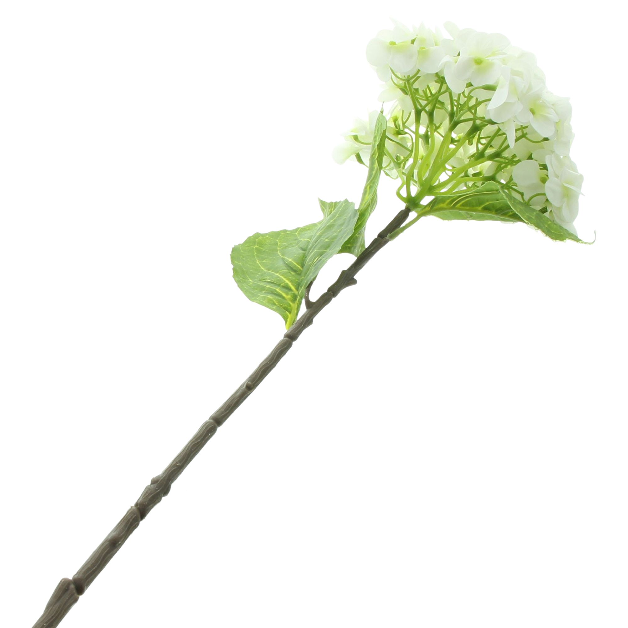 Acheter Fleur artificielle "hortensia blanche"  dans la boutique en ligne de Frank Flechtwaren pour Plantes artificielles