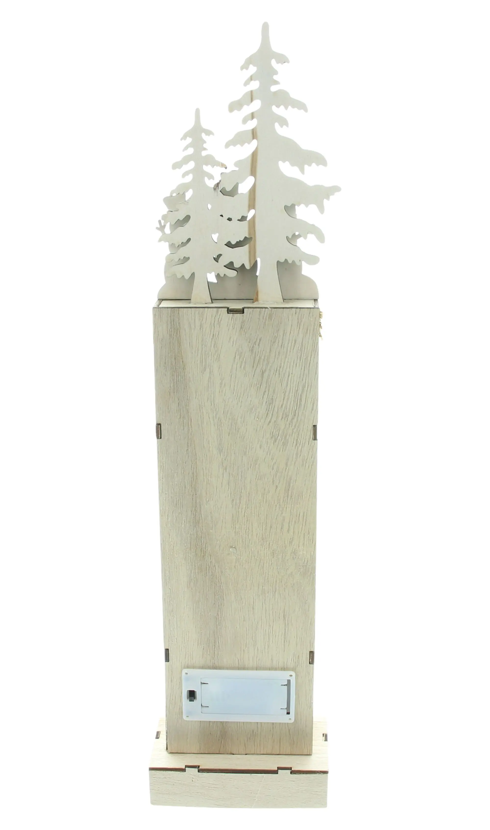 Acheter Colonne LED "Bonhommes de neige dans la forêt"  dans la boutique en ligne de Frank Flechtwaren pour Décoration de table LED