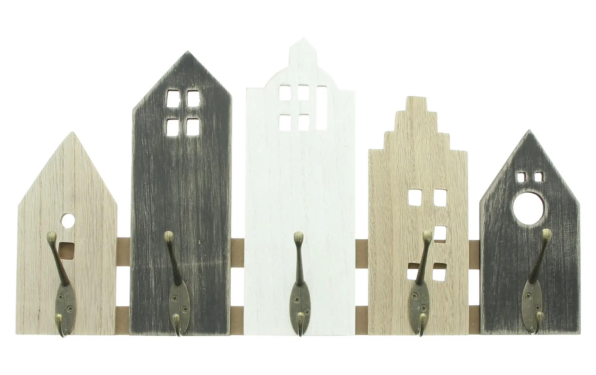 Acheter Patère "maisons"  dans la boutique en ligne de Frank Flechtwaren pour Pâques