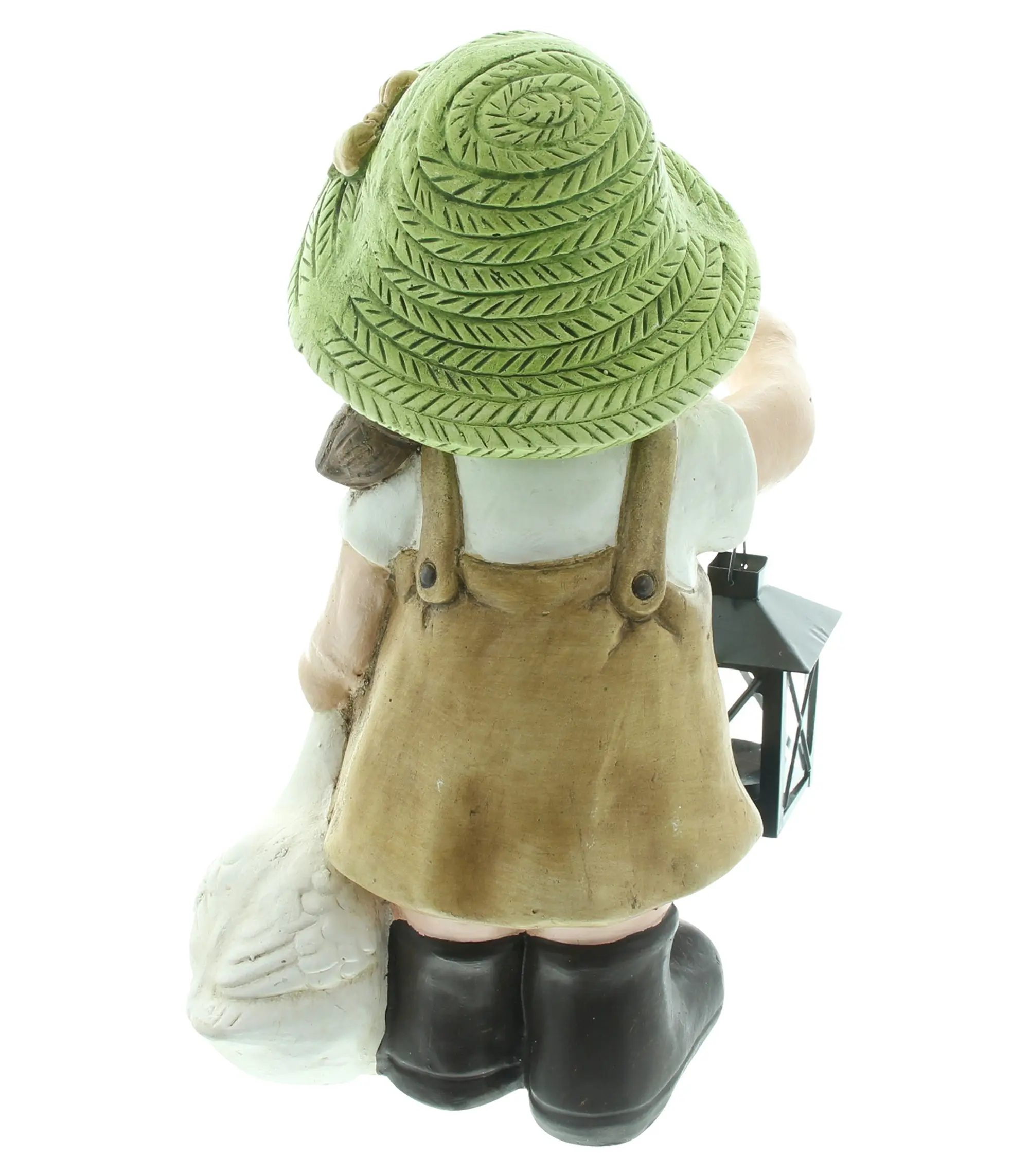 Acheter Figurine "fillette avec oie"  dans la boutique en ligne de Frank Flechtwaren pour Jardin de Pâques coloré