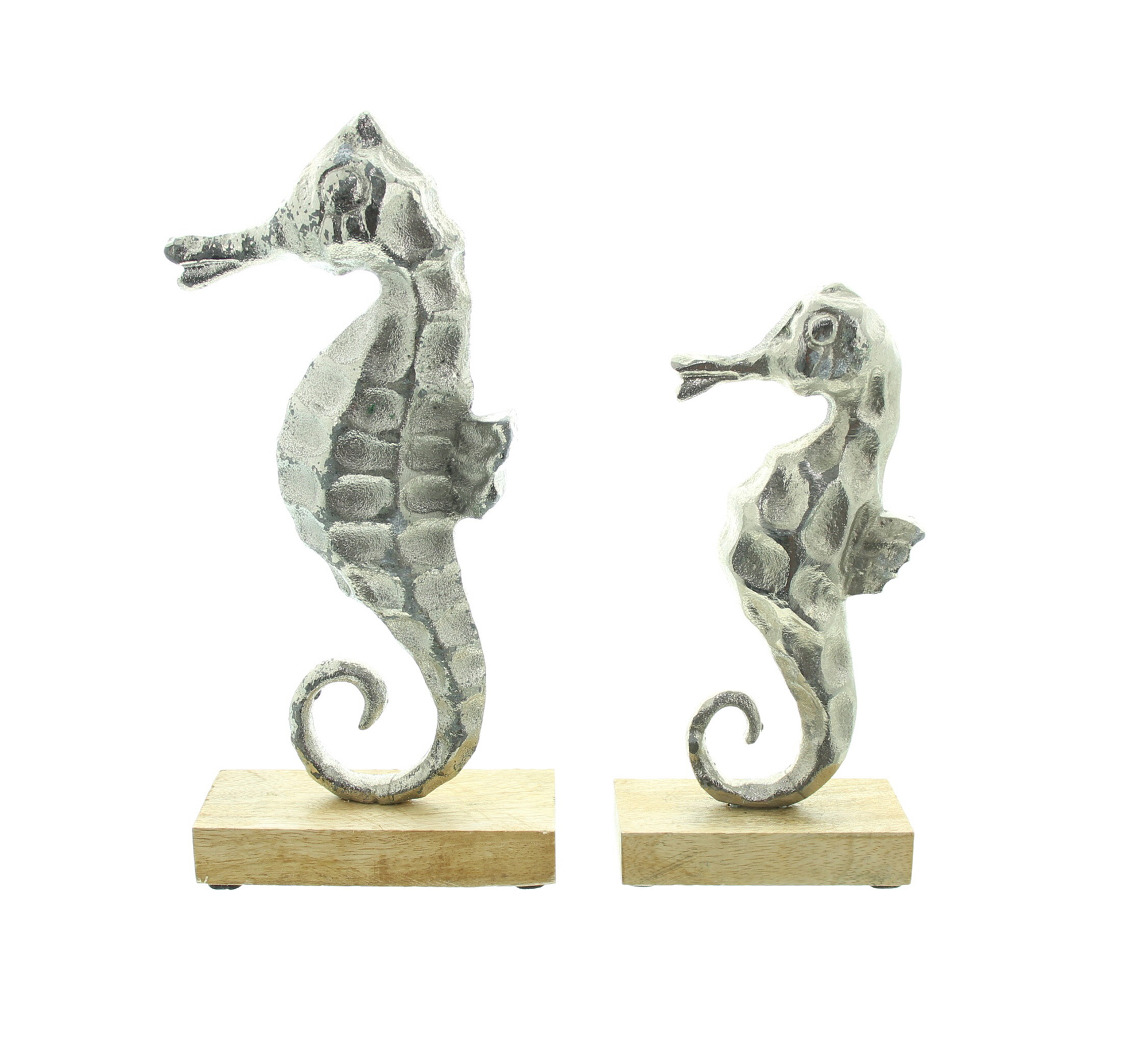 Acheter Lot de 2 hippocampes "argent " dans la boutique en ligne de Frank Flechtwaren pour Figurines décoratives Acheter Lot de 2 hippocampes "argent " dans la boutique en ligne de Frank Flechtwaren pour Figurines décoratives