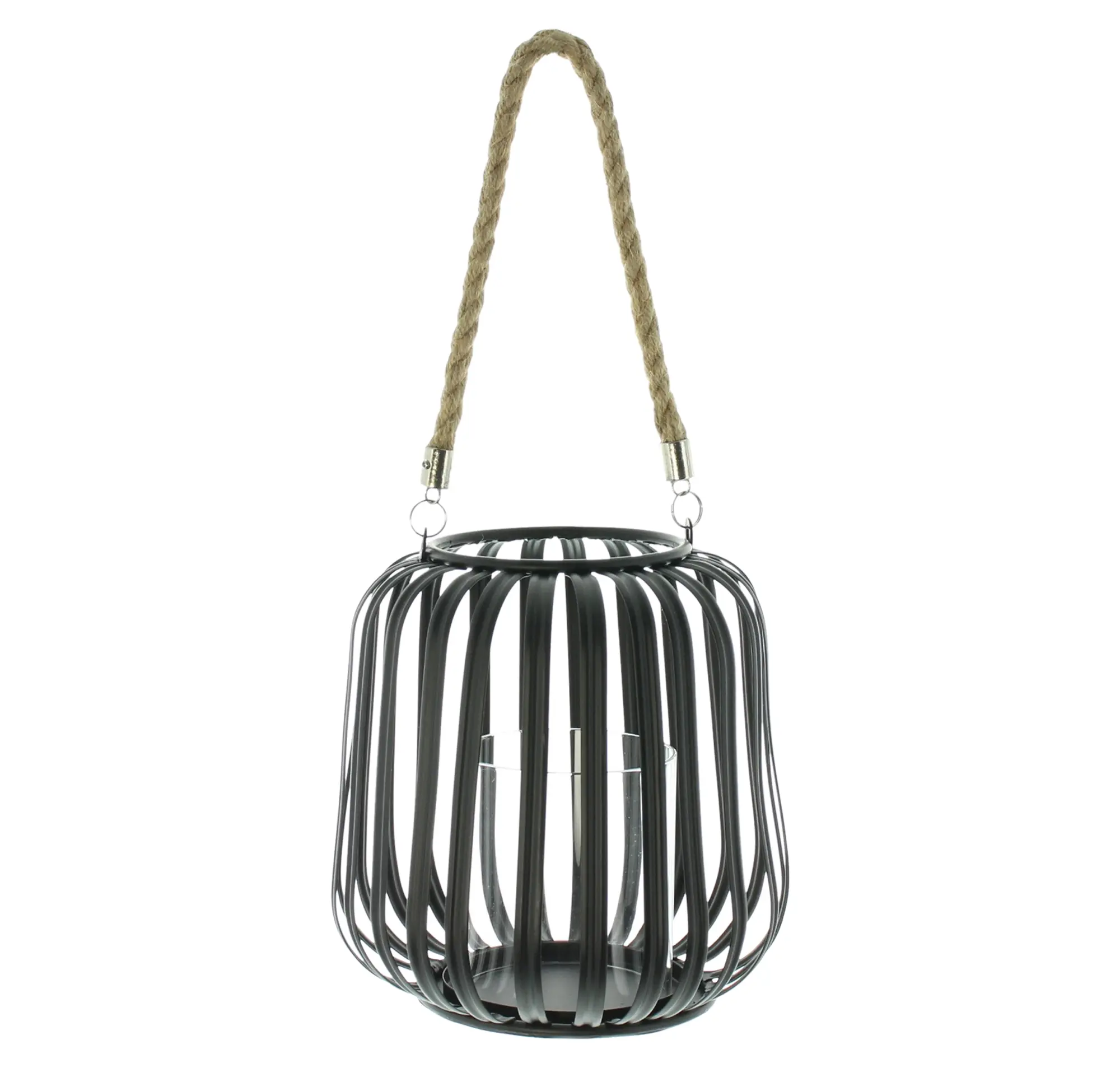 Acheter Photophore "Black"  dans la boutique en ligne de Frank Flechtwaren pour Photophores