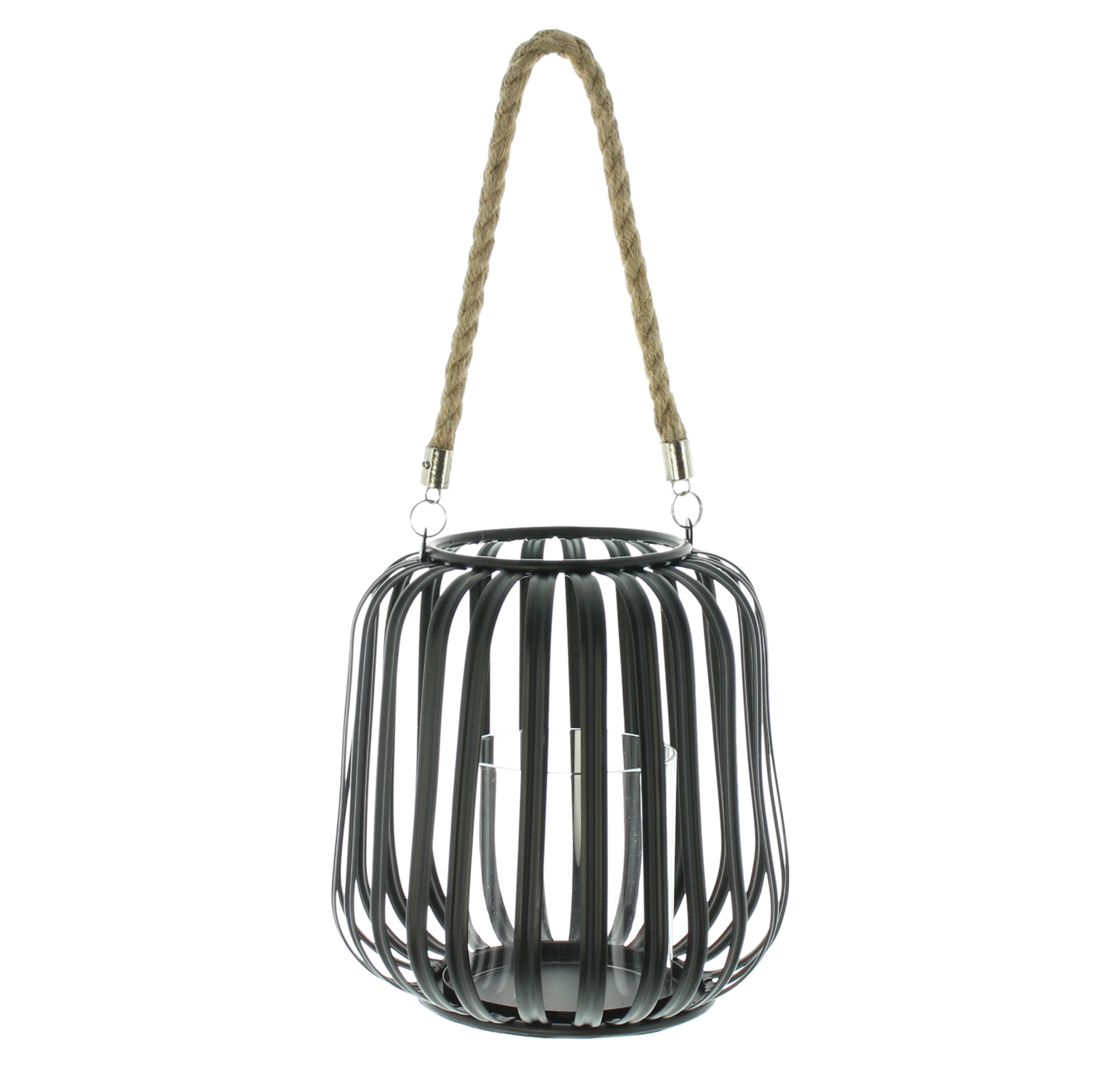 Acheter Photophore "Black"  dans la boutique en ligne de Frank Flechtwaren pour Photophores
