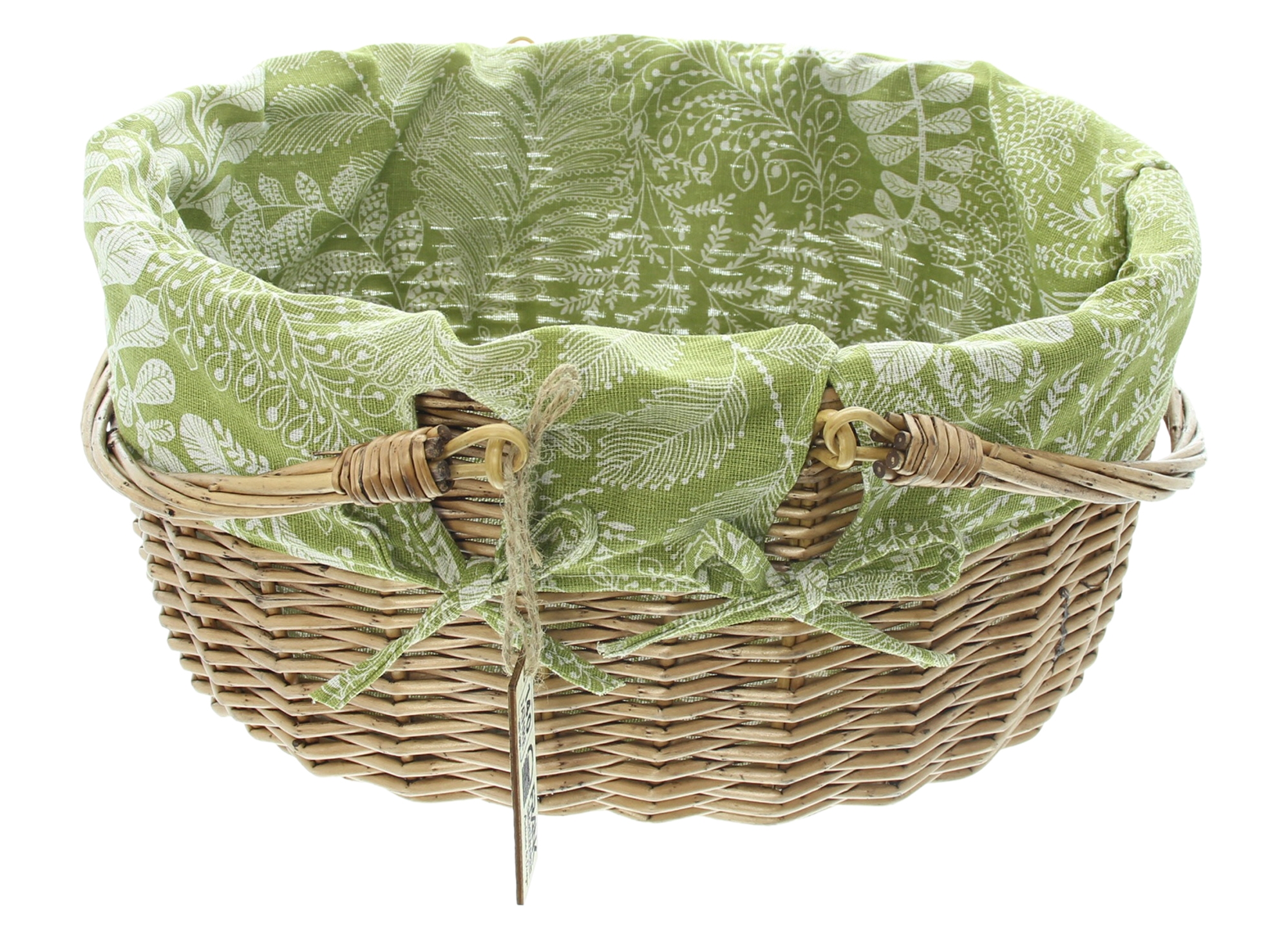 Acheter Panier à courses "feuillage"  dans la boutique en ligne de Frank Flechtwaren pour Paniers de présentation