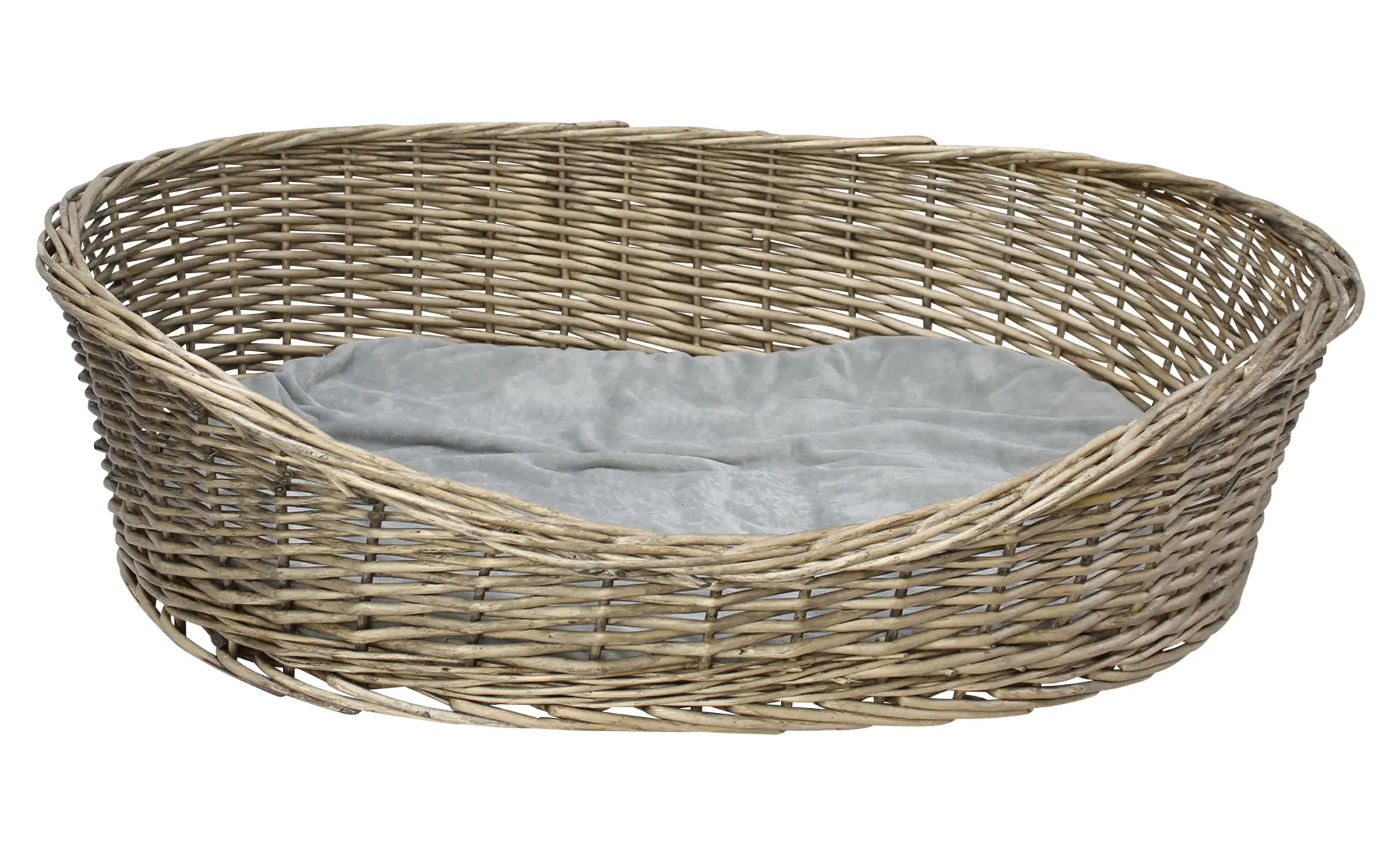 Acheter Panier pour chien "Grey"  dans la boutique en ligne de Frank Flechtwaren pour Paniers &amp; coussins pour animaux