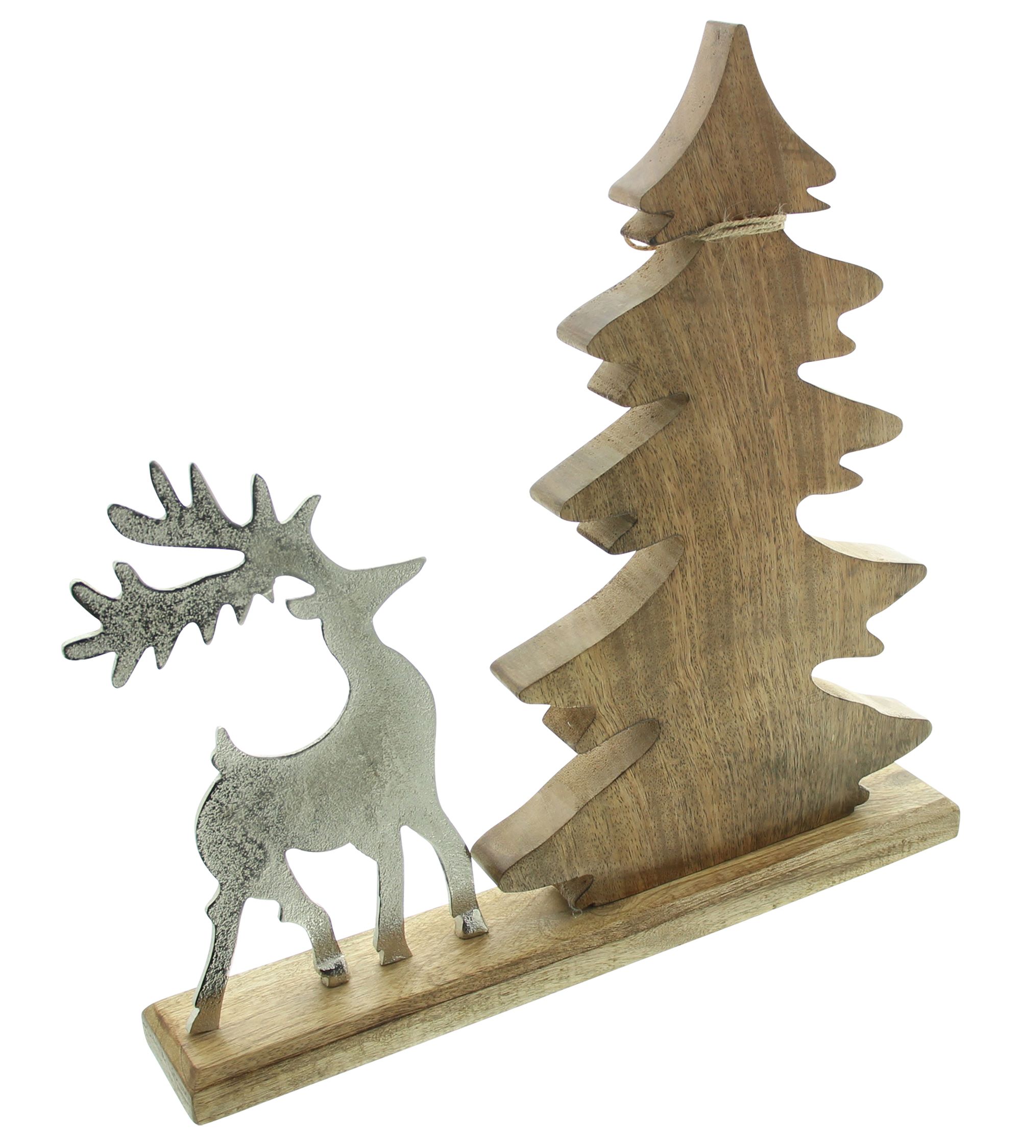 Acheter Décoration den Noël "sapin & cerf" dans la boutique en ligne de Frank Flechtwaren pour Noël Acheter Décoration den Noël "sapin & cerf" dans la boutique en ligne de Frank Flechtwaren pour Noël