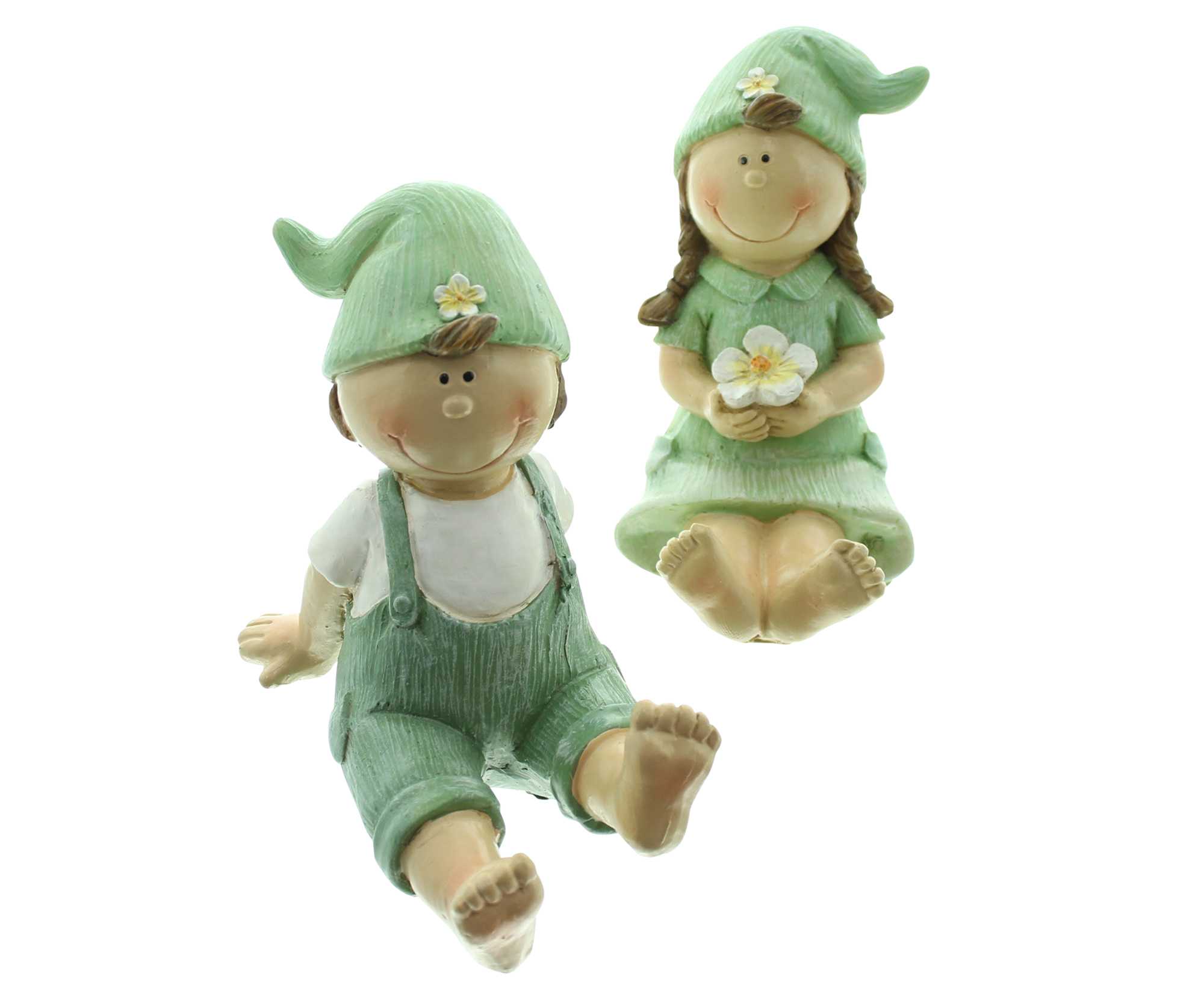 Acheter Lot de 2 figurines "fille &amp; garçon"  dans la boutique en ligne de Frank Flechtwaren pour Pâques