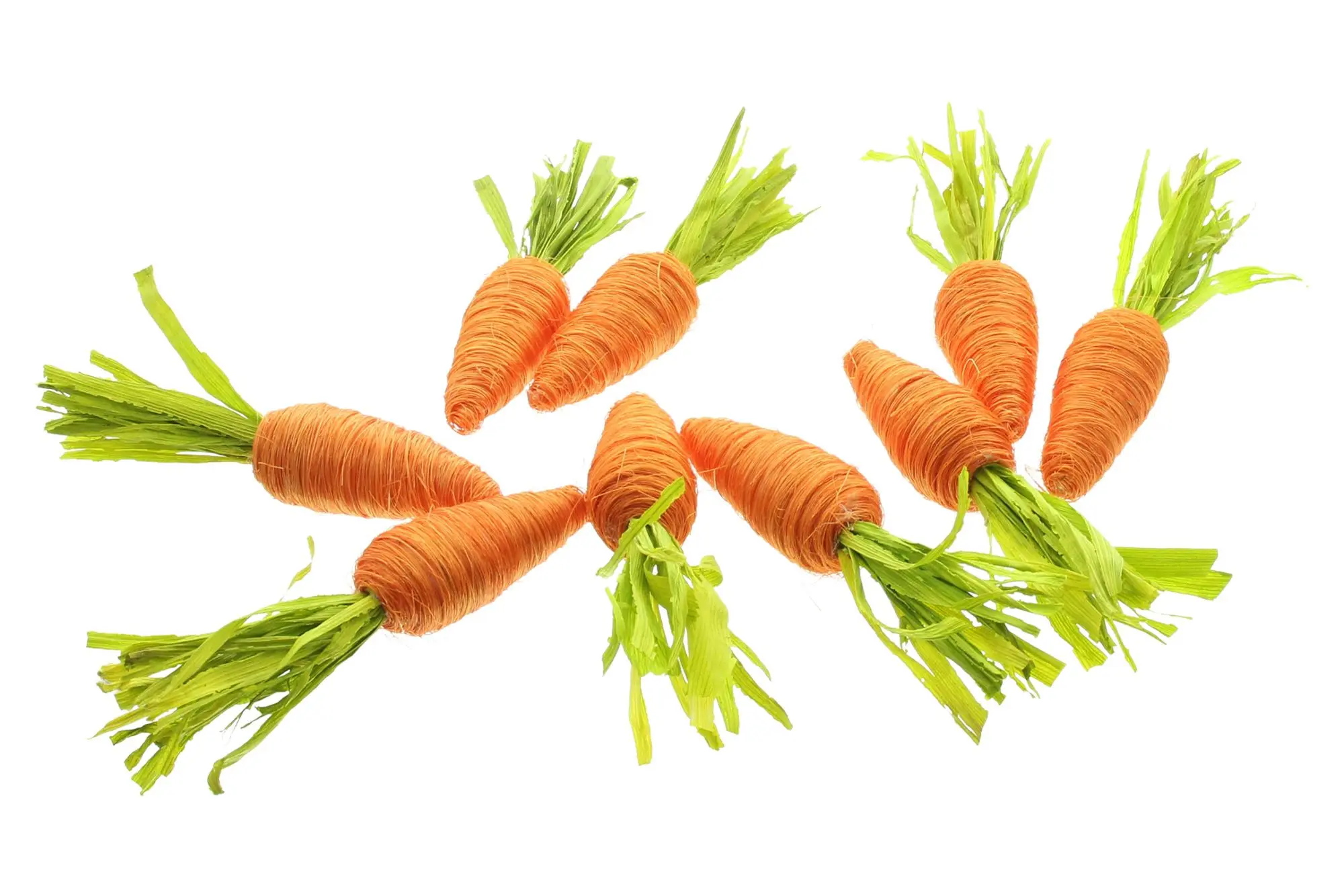 Acheter Lot de 9 carottes de décoration  dans la boutique en ligne de Frank Flechtwaren pour Confettis de table et pics