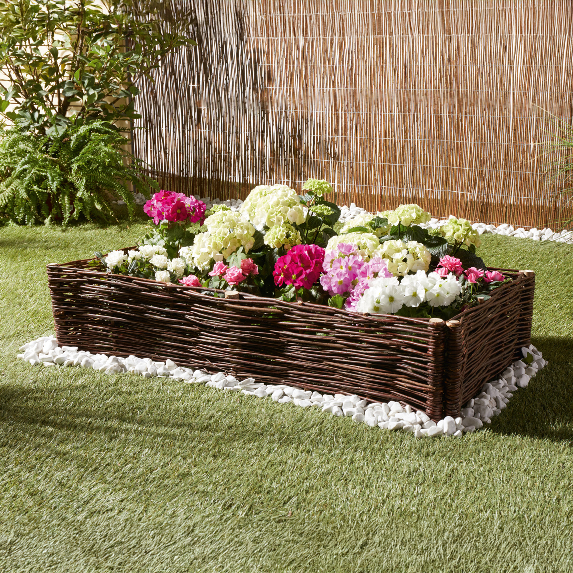 Acheter Bordure parterre de jardin "clôture"  dans la boutique en ligne de Frank Flechtwaren