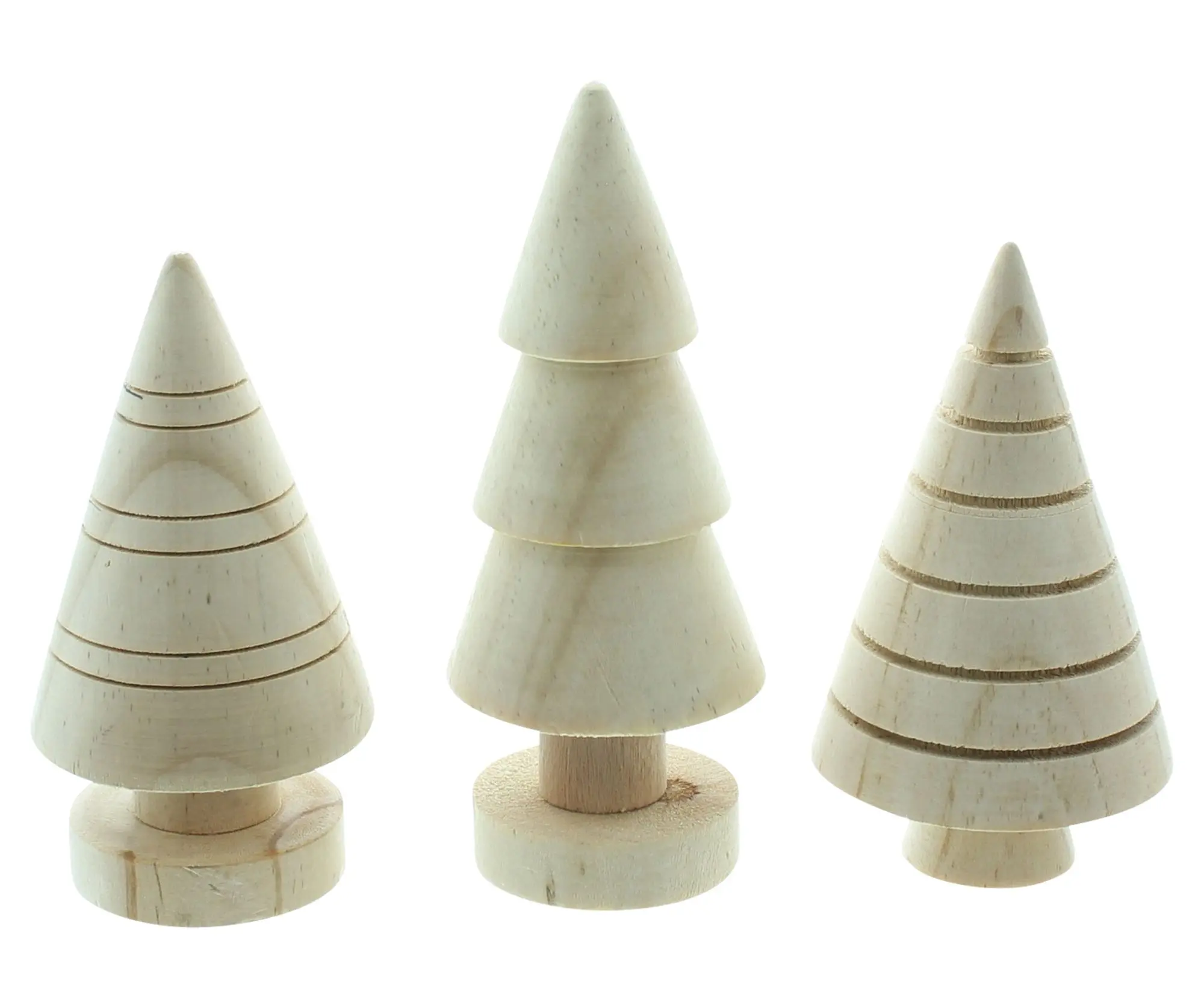 Acheter Lot de 3 petits arbres "bois"  dans la boutique en ligne de Frank Flechtwaren pour Sapins