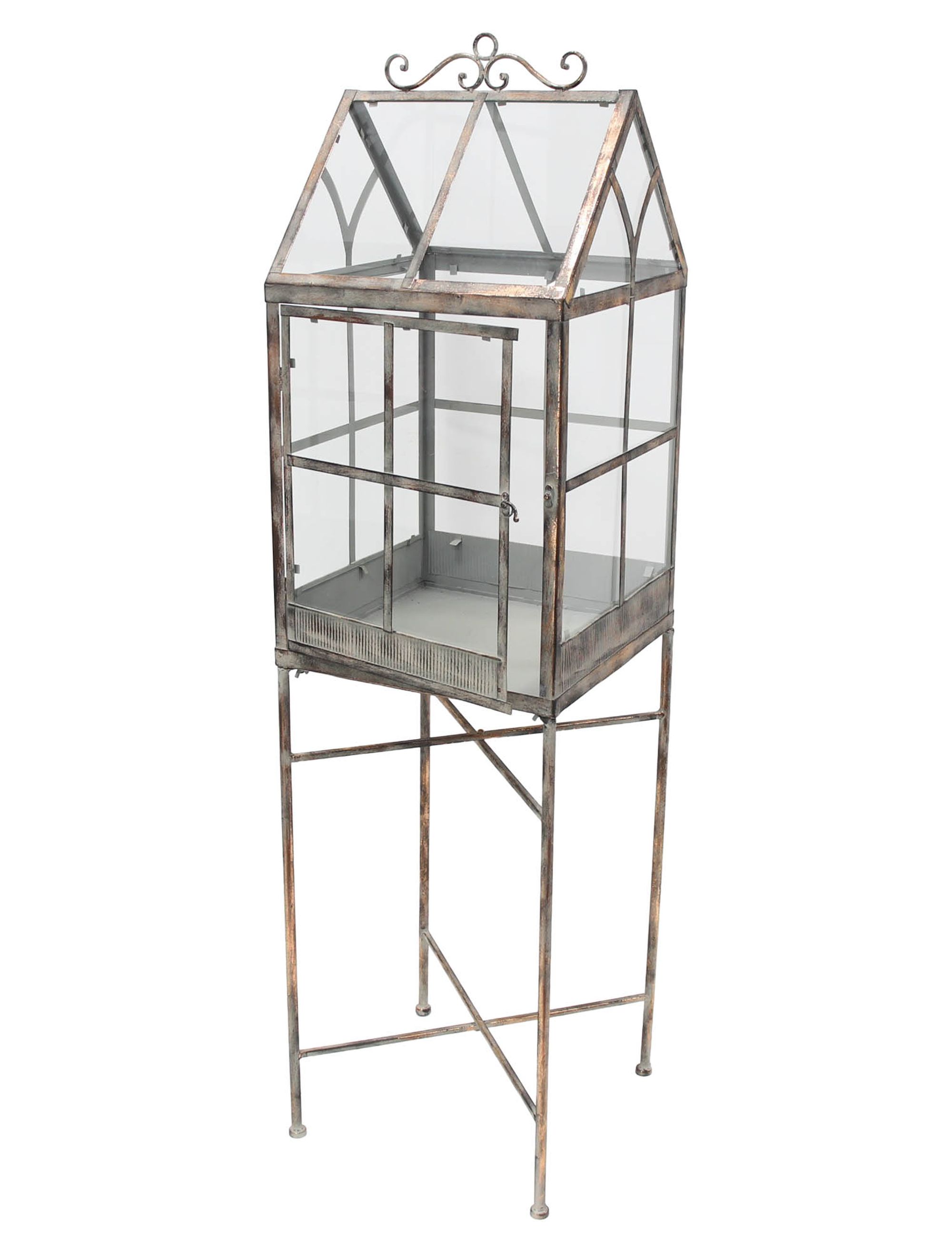 Acheter Serre décorative « Metallic Vintage » dans la boutique en ligne de Frank Flechtwaren pour Maison, Maisonette &amp; co.