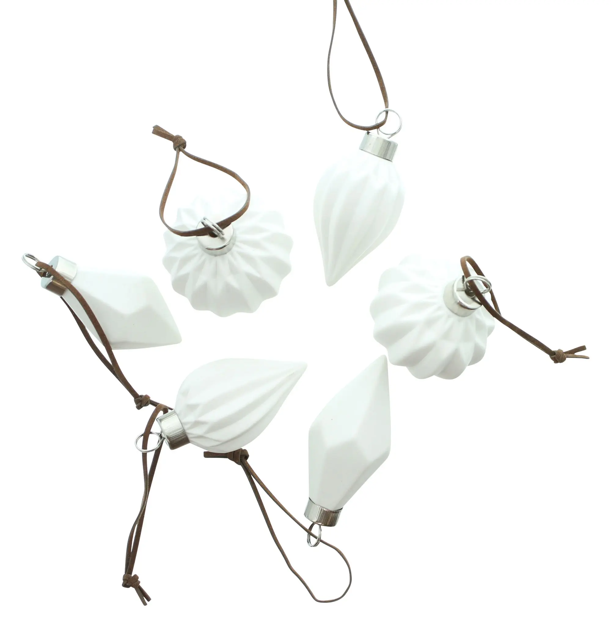 Acheter Lot de 6 suspensions "ornement"  dans la boutique en ligne de Frank Flechtwaren pour Décorations pour sapins de Noël