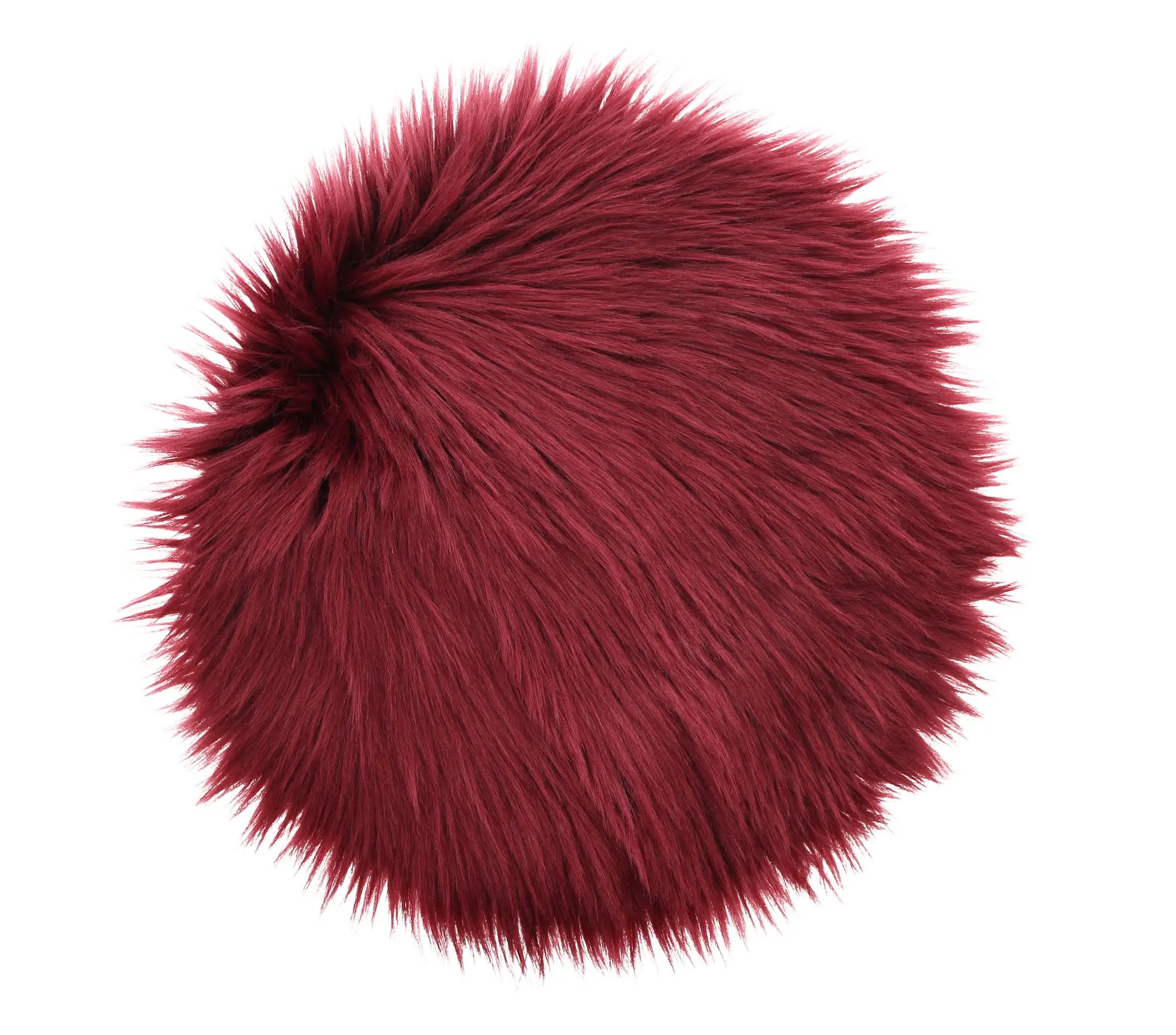 Acheter Fourrure de décoration "bordeaux"  dans la boutique en ligne de Frank Flechtwaren pour Fourrures &amp; peaux synthétiques