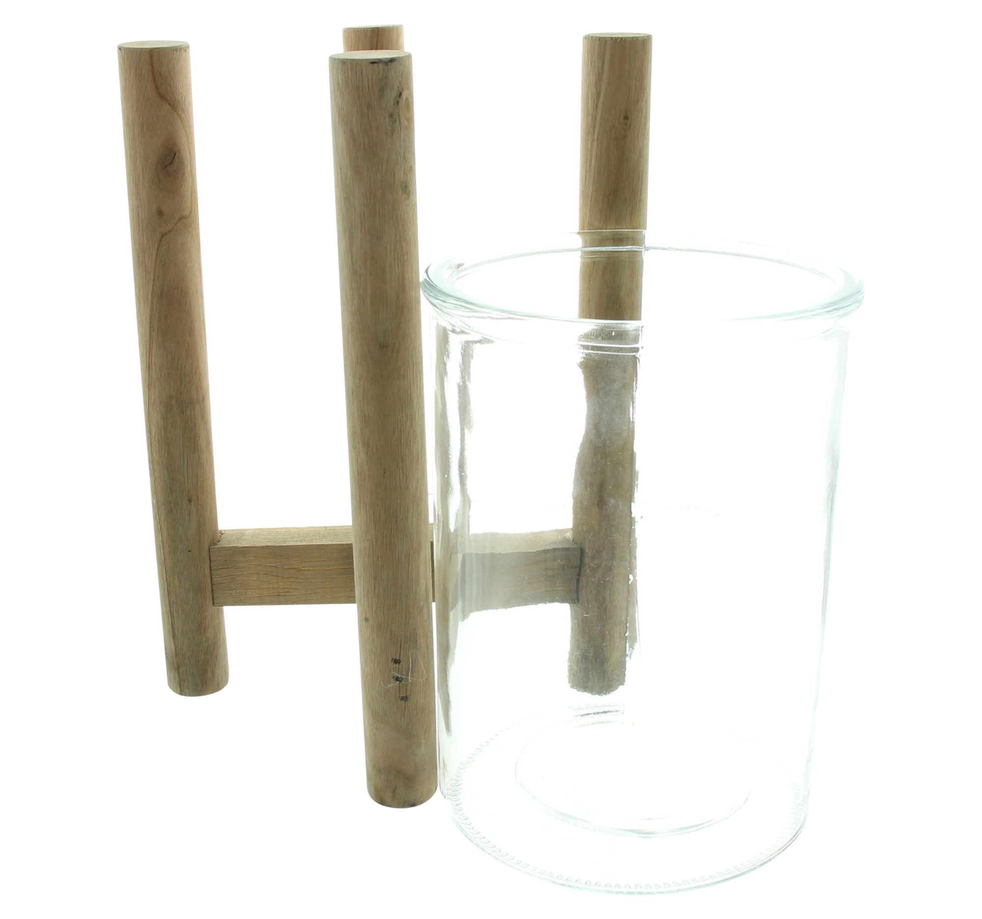 Acheter Photophore "cadre en bois"  dans la boutique en ligne de Frank Flechtwaren pour Automne