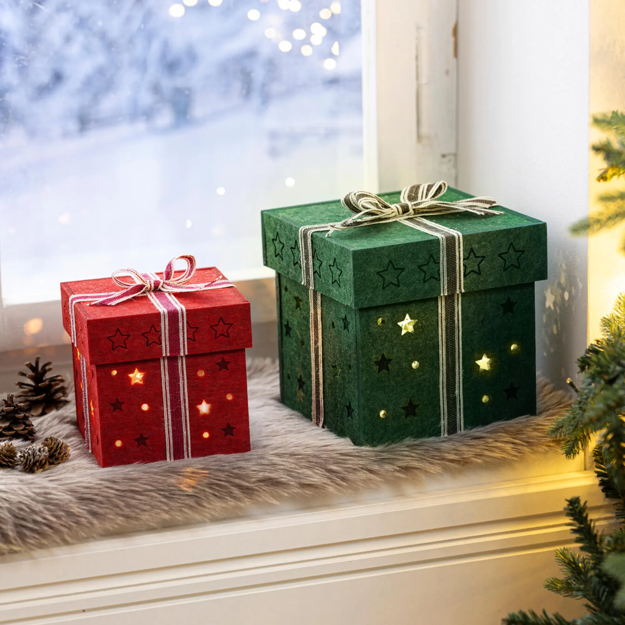 Acheter Coffret cadeau « Nœud », lot de 2 dans la boutique en ligne de Frank Flechtwaren