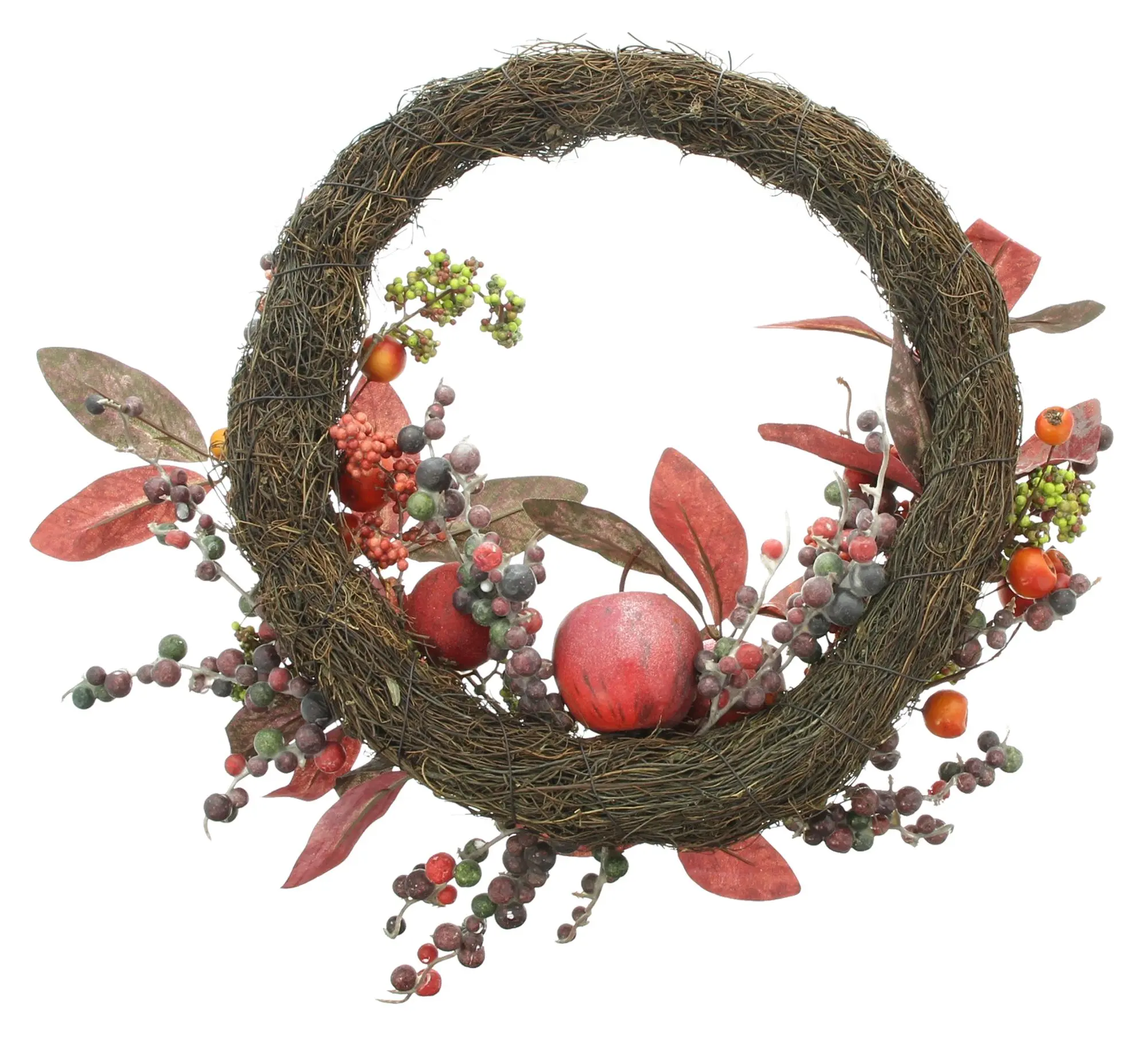 Acheter Couronne « Bouquet d'automne »  dans la boutique en ligne de Frank Flechtwaren pour Jardin d'automne nostalgique