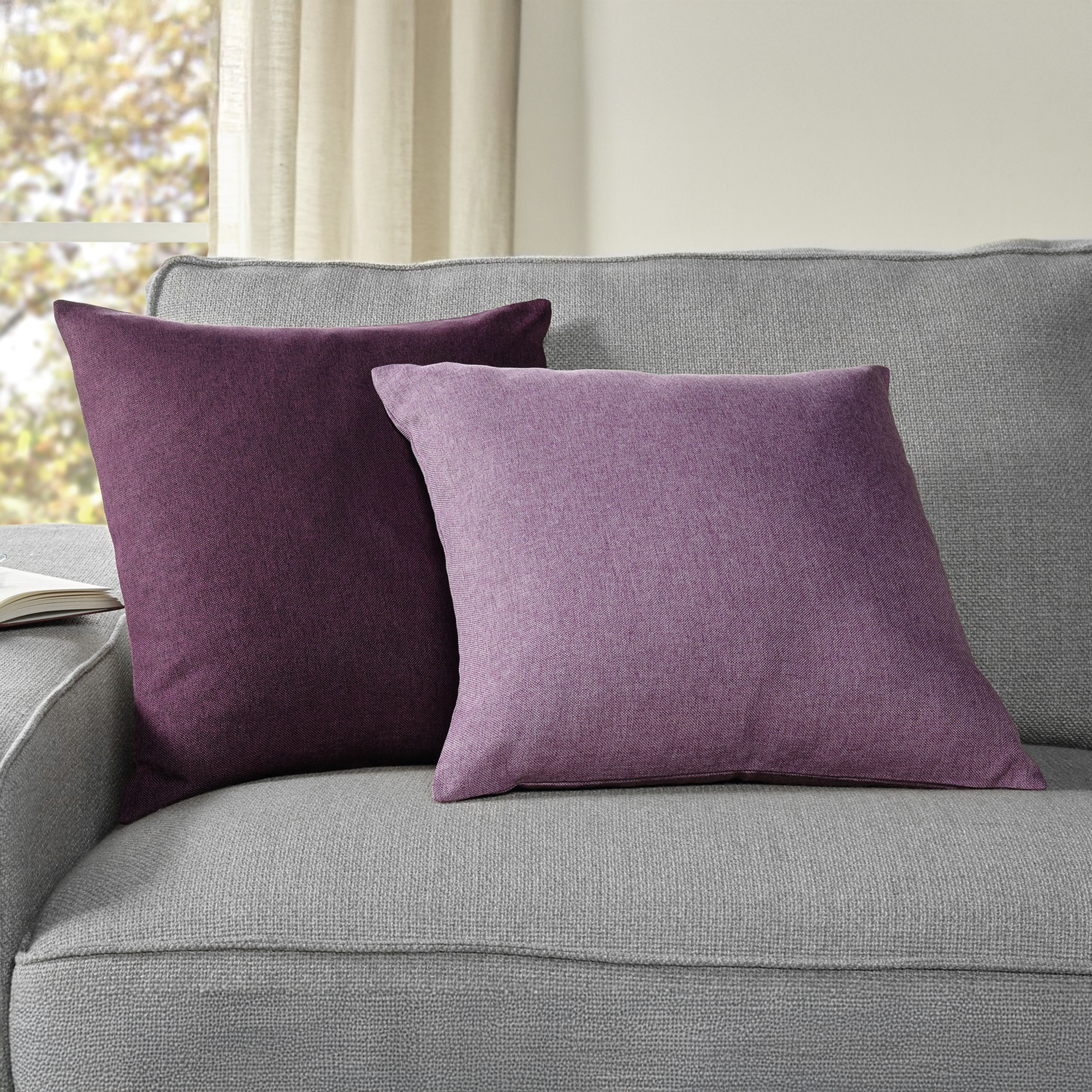 Acheter Lot de 2 housses de coussin "baies"  dans la boutique en ligne de Frank Flechtwaren