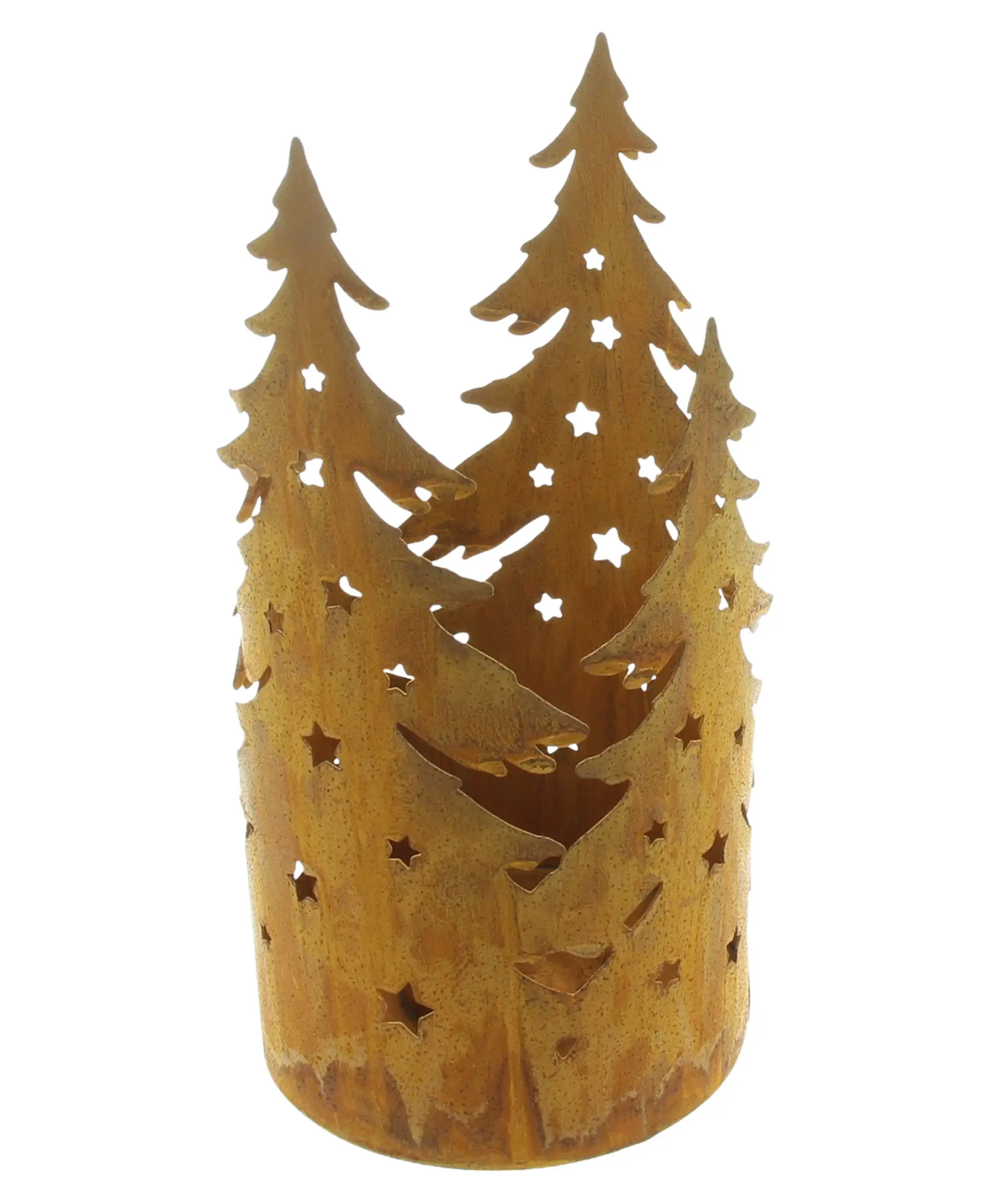 Acheter Photophore "sapins"  dans la boutique en ligne de Frank Flechtwaren pour Décoration de jardin