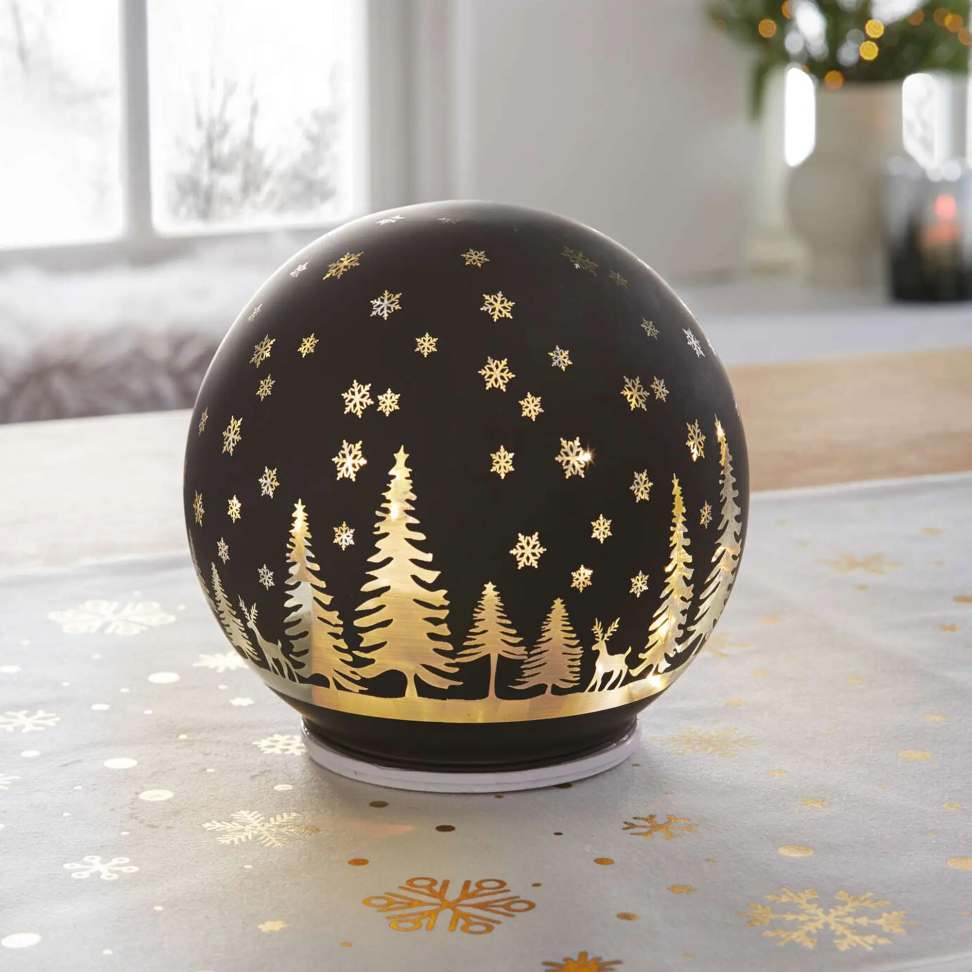 Acheter Boule LED "Noël"  dans la boutique en ligne de Frank Flechtwaren