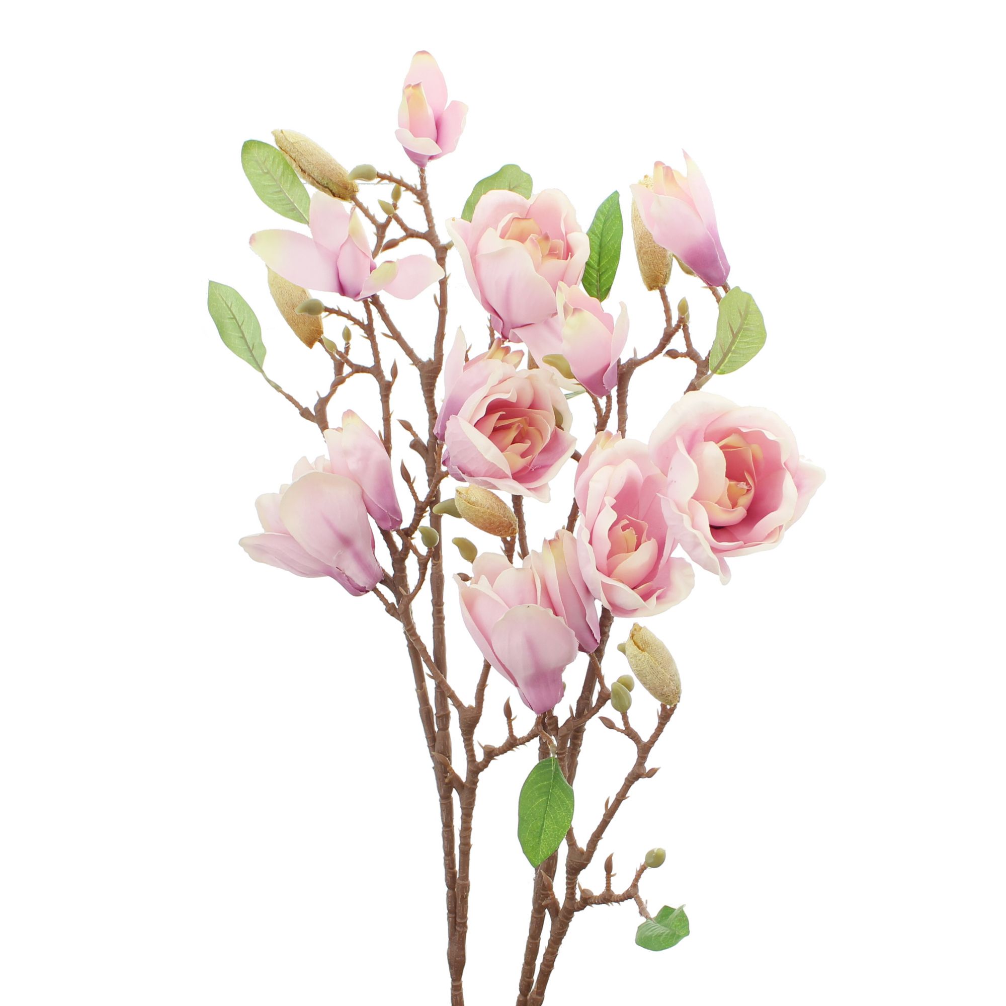 Acheter Lot de 2 fleurs artificielles "magnolias"  dans la boutique en ligne de Frank Flechtwaren pour Pâques