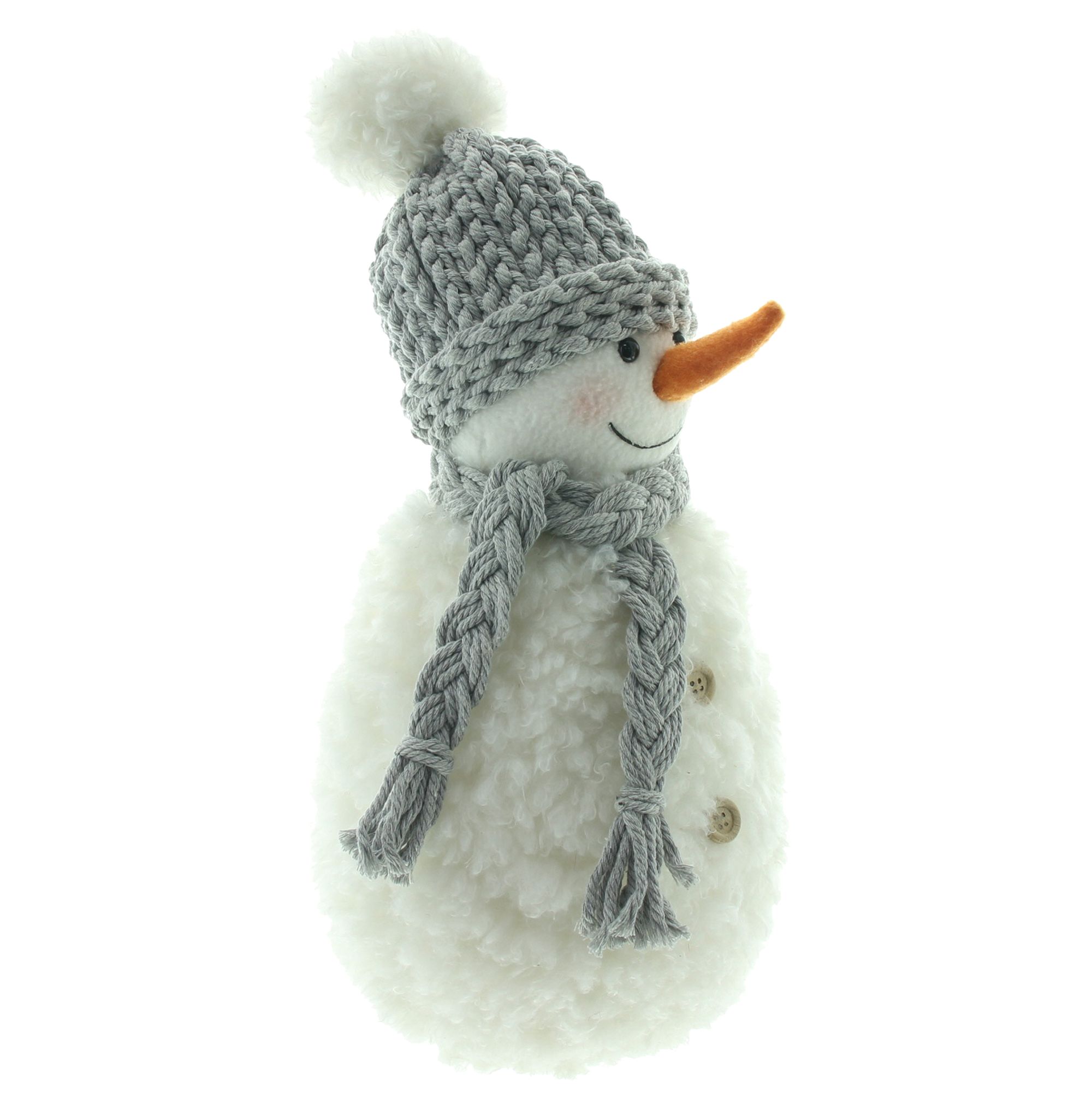 Acheter Bonhomme de neige décoratif « Fluffy »  dans la boutique en ligne de Frank Flechtwaren pour Figurines