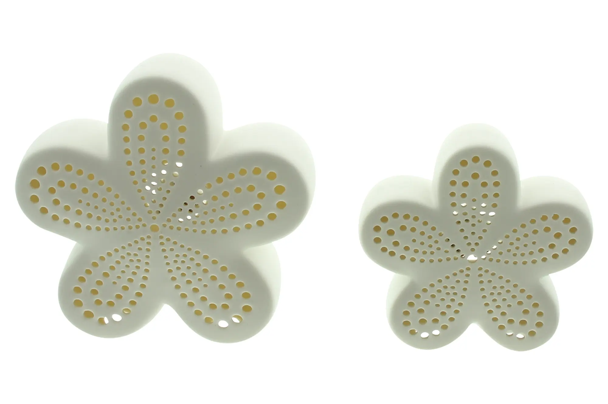 Acheter Lot de 2 fleurs LED "White" dans la boutique en ligne de Frank Flechtwaren pour Pâques Acheter Lot de 2 fleurs LED "White" dans la boutique en ligne de Frank Flechtwaren pour Pâques