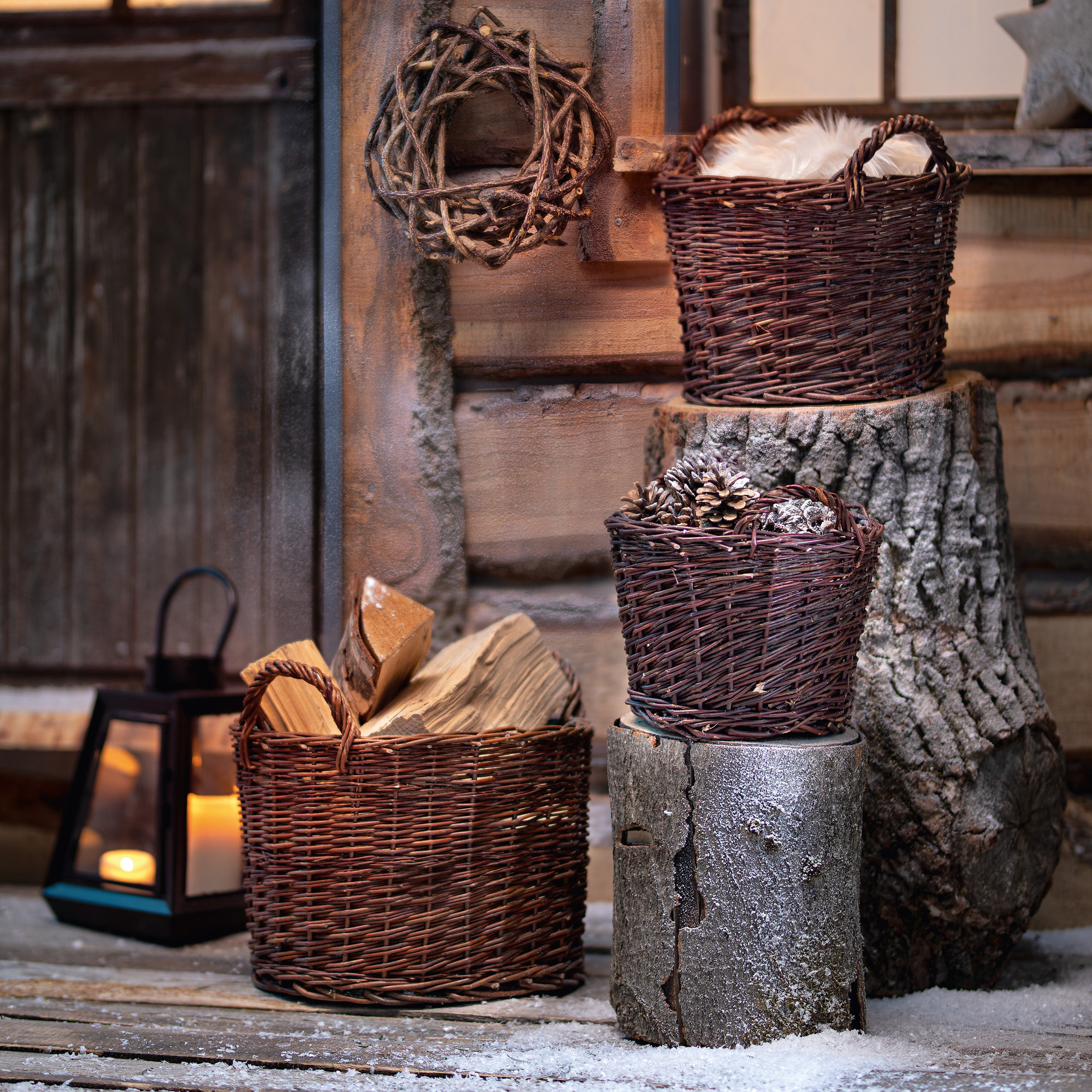 Acheter Corbeille "rustique", GM  dans la boutique en ligne de Frank Flechtwaren