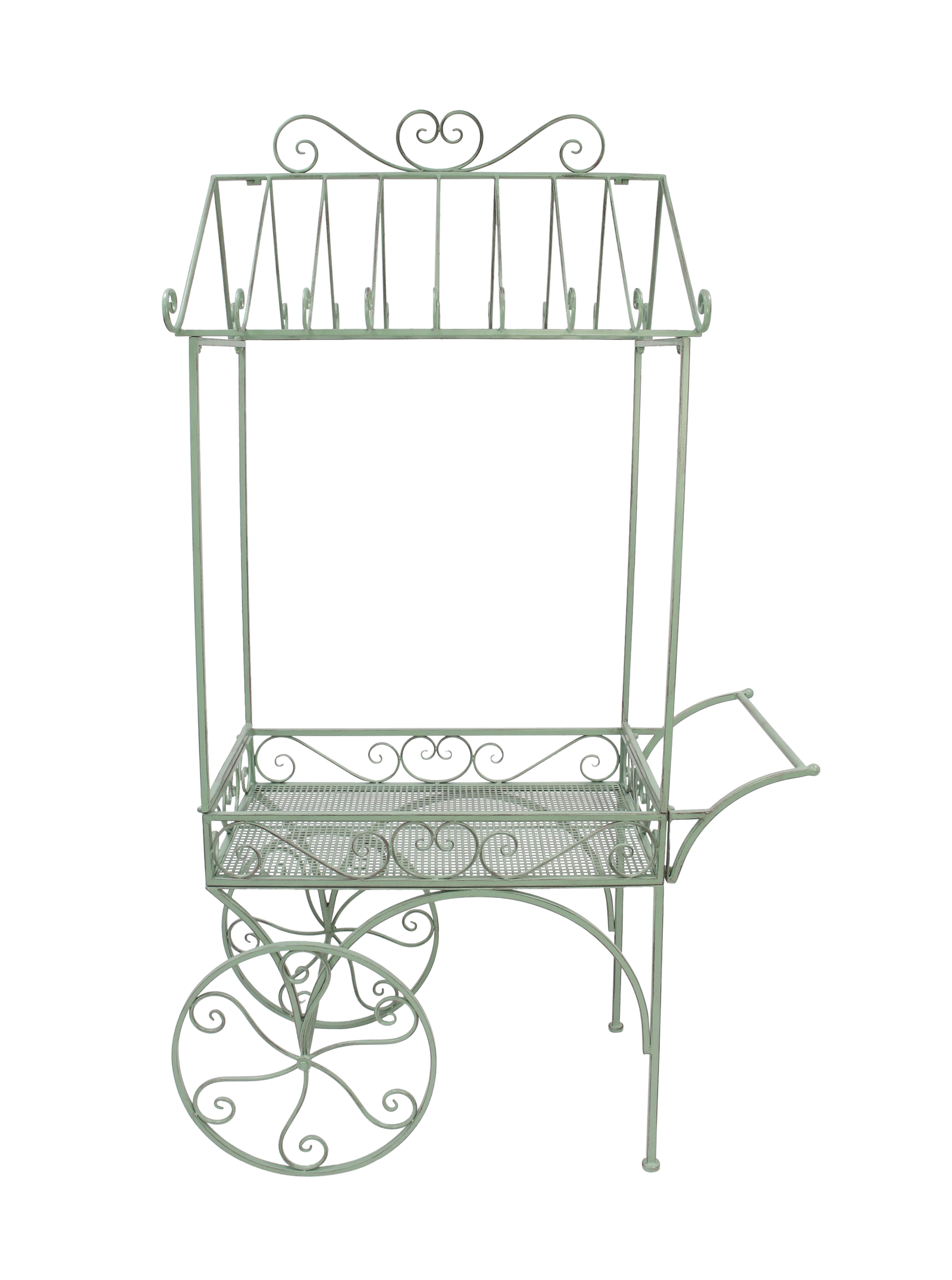 Acheter Chariot de service décoratif "Vintage"  dans la boutique en ligne de Frank Flechtwaren pour Figurines décoratives