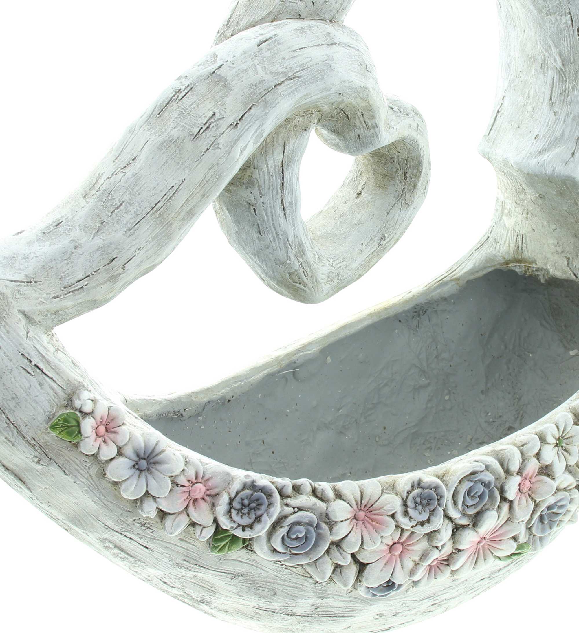 Acheter Jardinière "coeur fleuri"  dans la boutique en ligne de Frank Flechtwaren pour Pâques