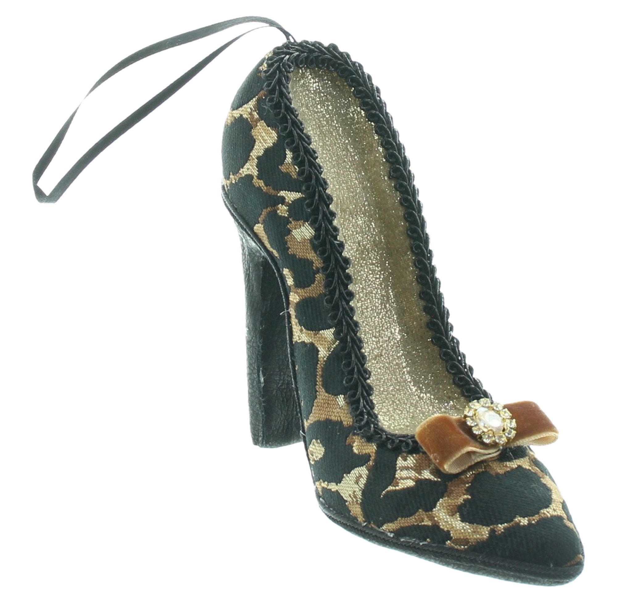 Acheter Deko-Hänger "Leo-High Heel"  dans la boutique en ligne de Frank Flechtwaren pour Imprimé animalier